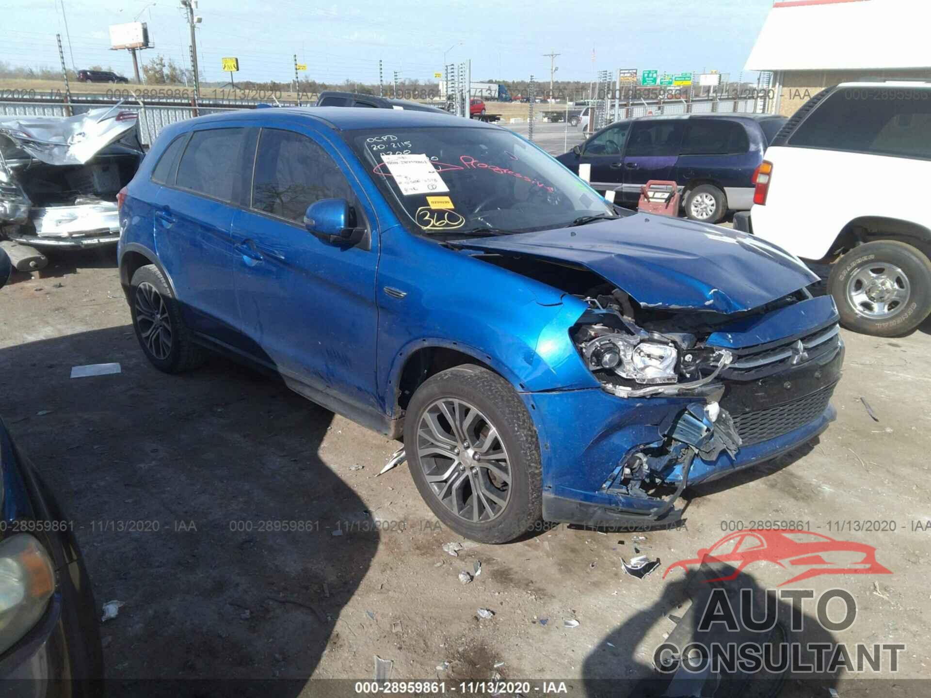 MITSUBISHI OUTLANDER SPORT 2018 - JA4AP3AW2JU014300