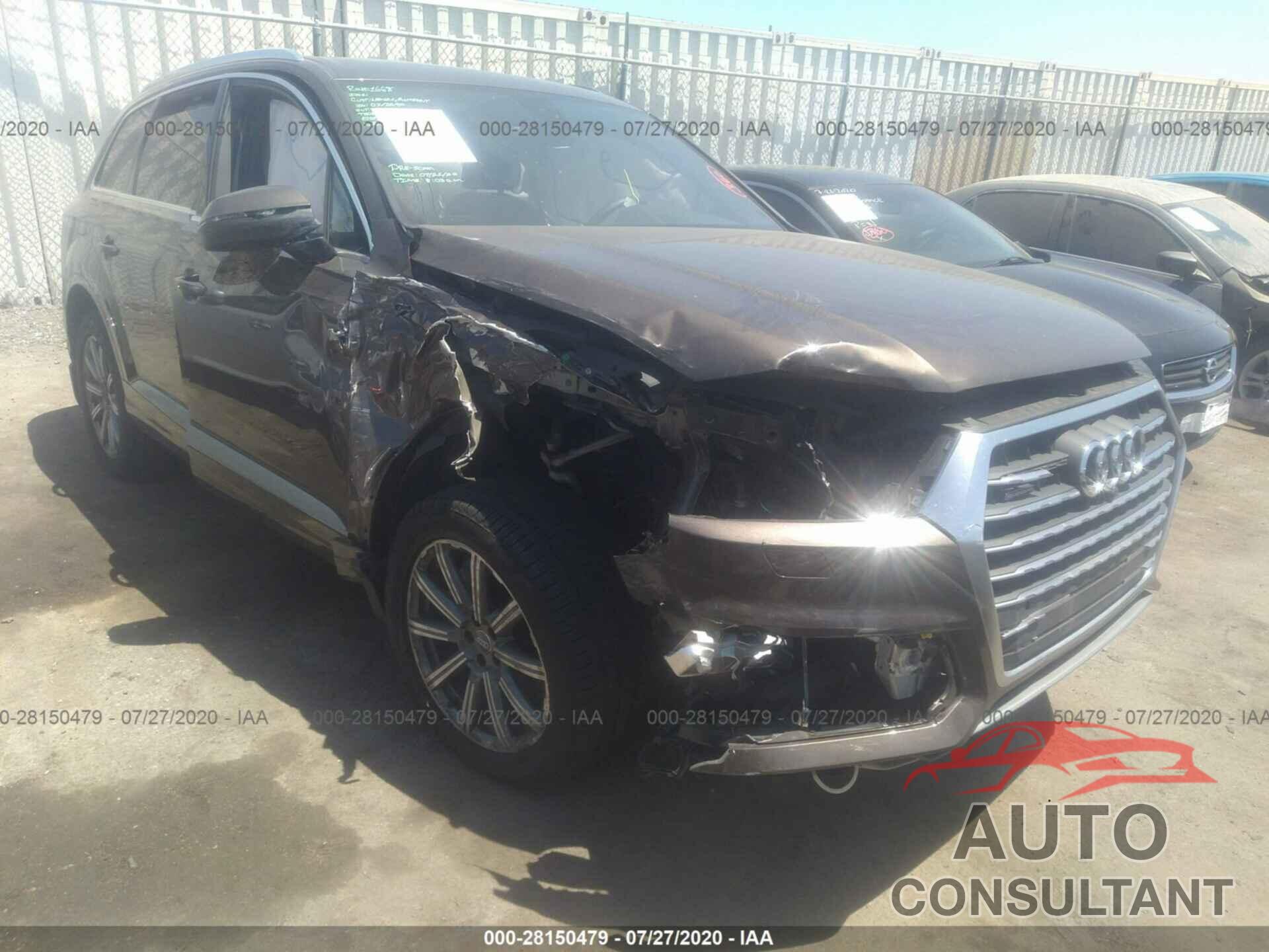 AUDI Q7 2018 - WA1LHAF7XJD043510