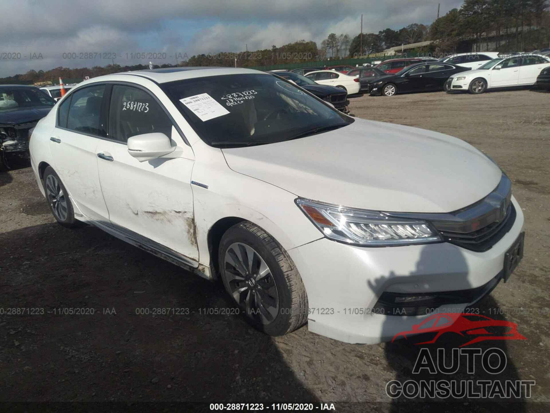 HONDA ACCORD HYBRID 2017 - JHMCR6F74HC021940