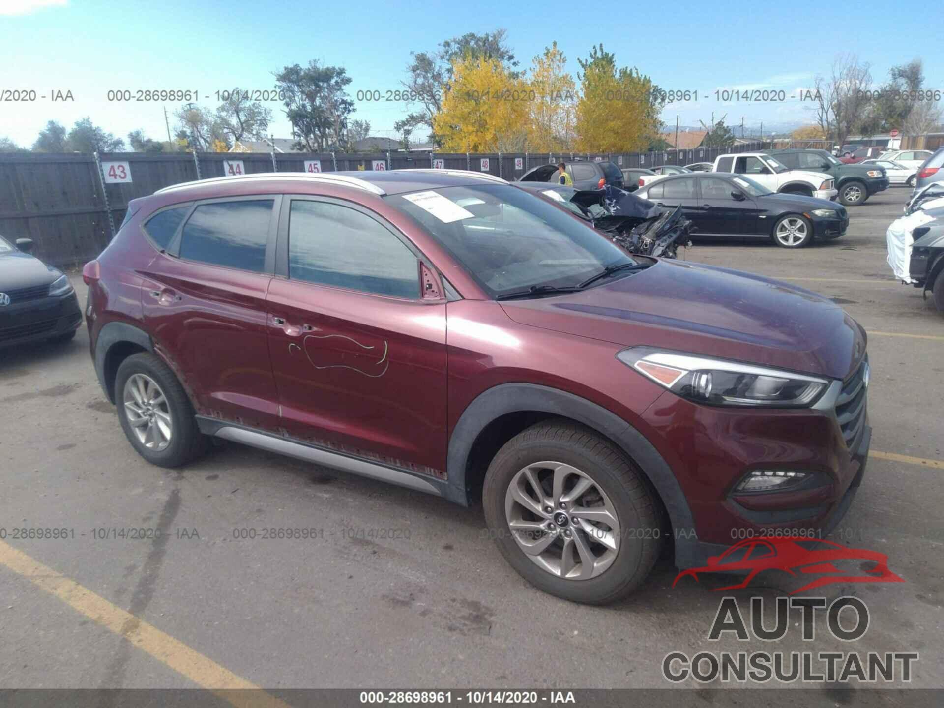 HYUNDAI TUCSON 2017 - KM8J3CA44HU251960