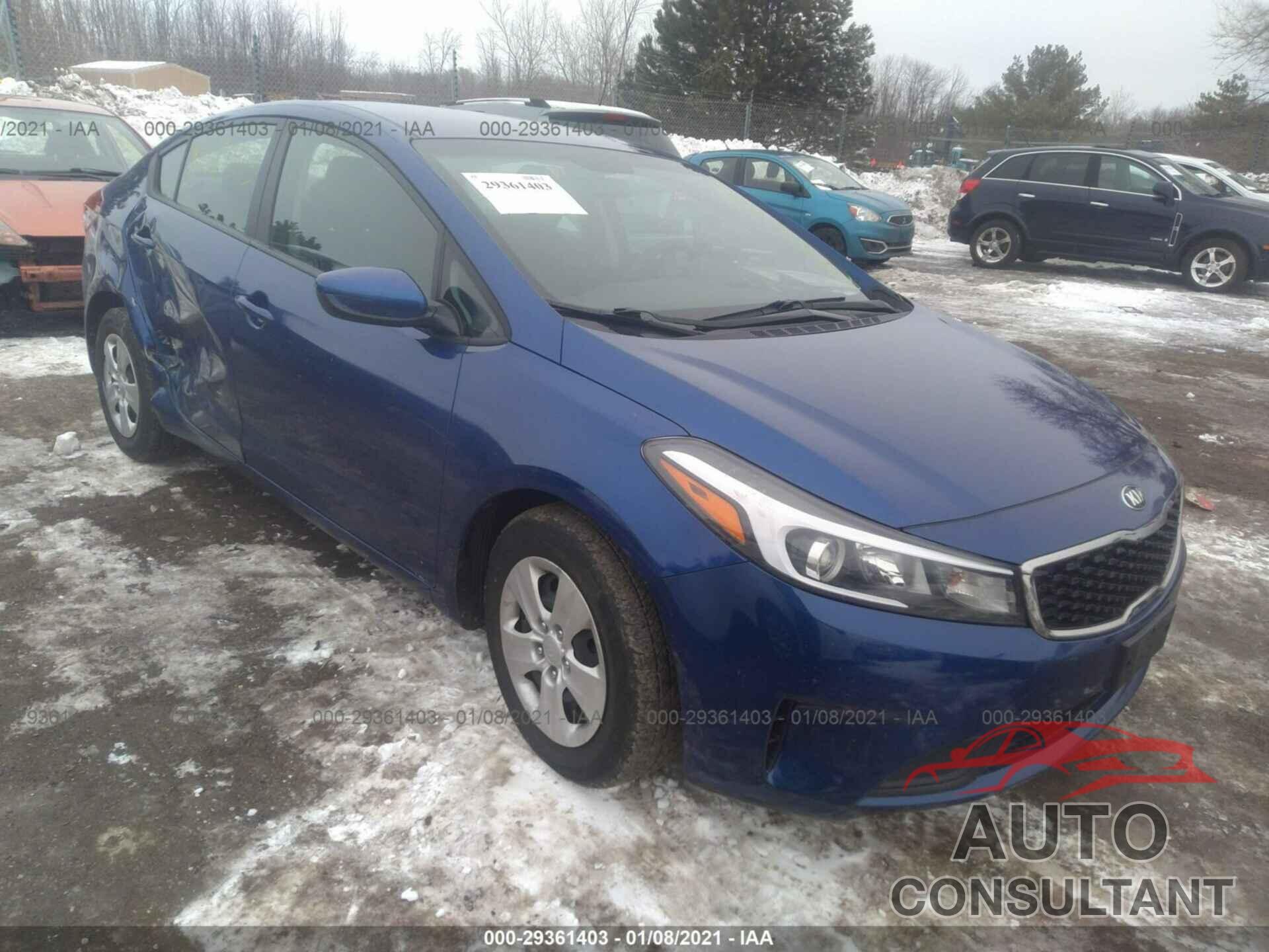 KIA FORTE 2017 - 3KPFK4A77HE062960