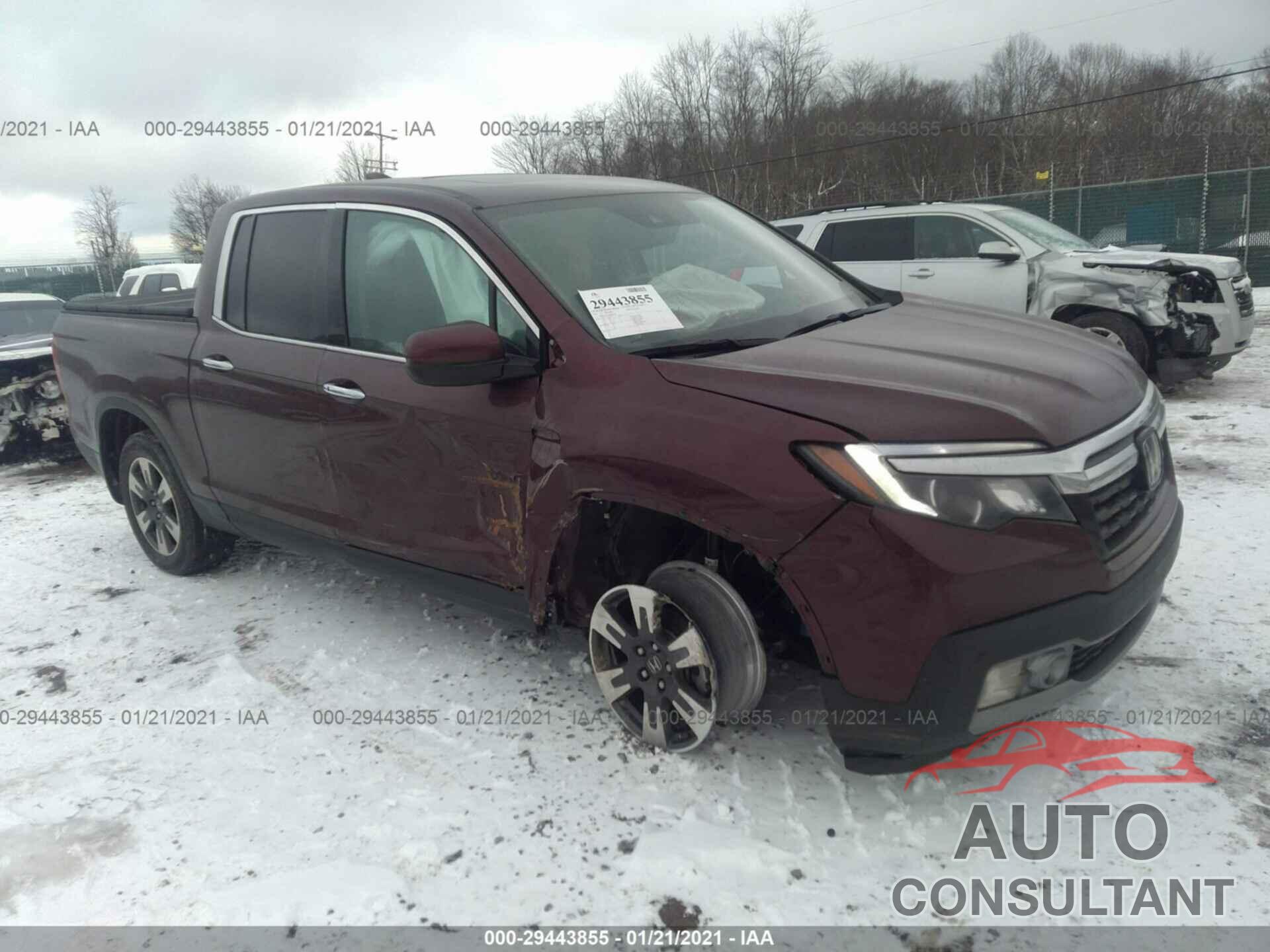 HONDA RIDGELINE 2019 - 5FPYK3F72KB008454