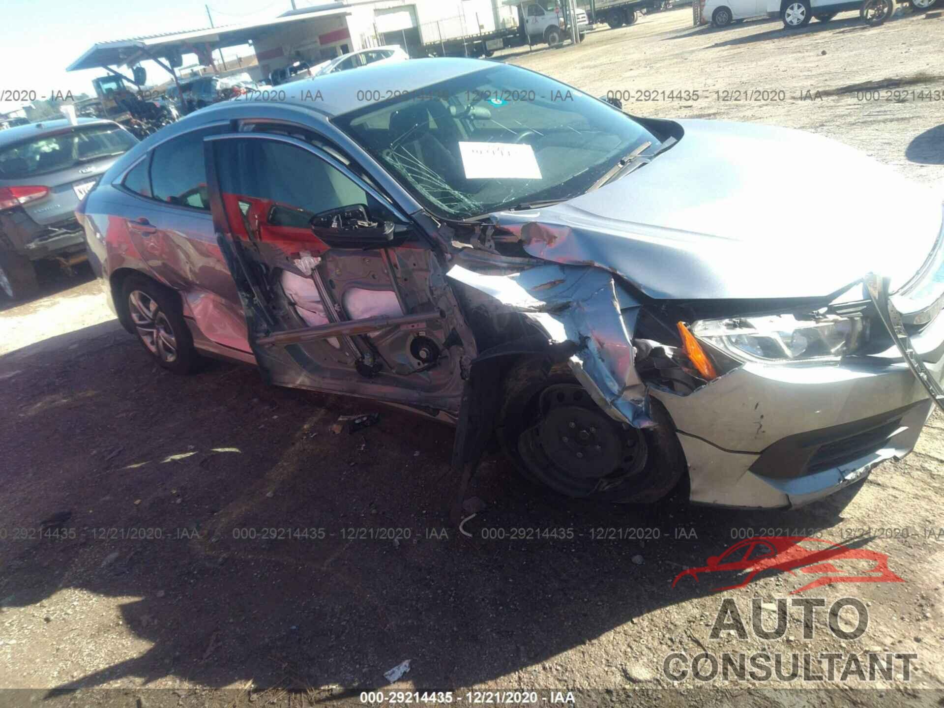 HONDA CIVIC SEDAN 2016 - 19XFC2F50GE023585