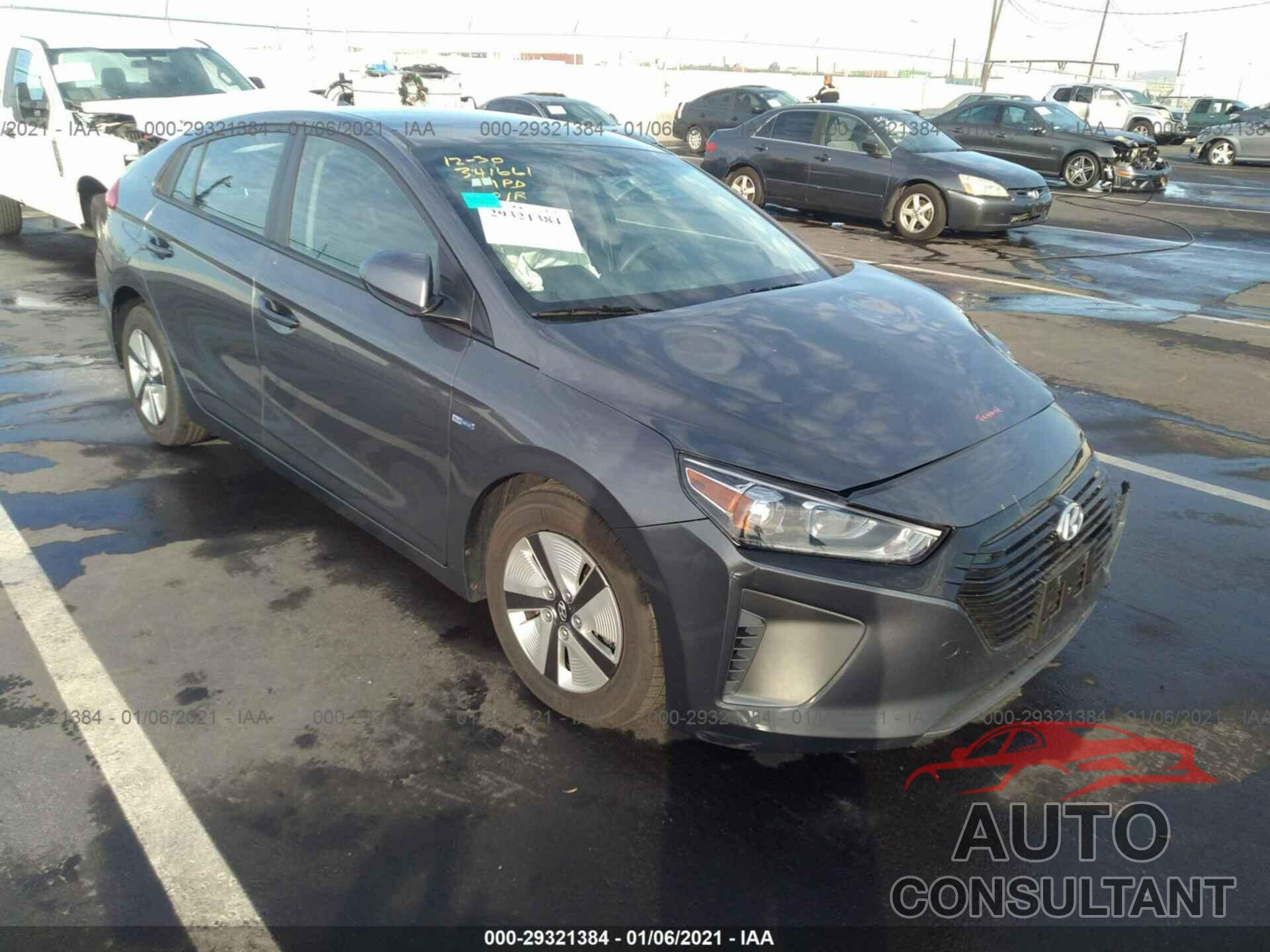 HYUNDAI IONIQ HYBRID 2019 - KMHC65LC7KU140231