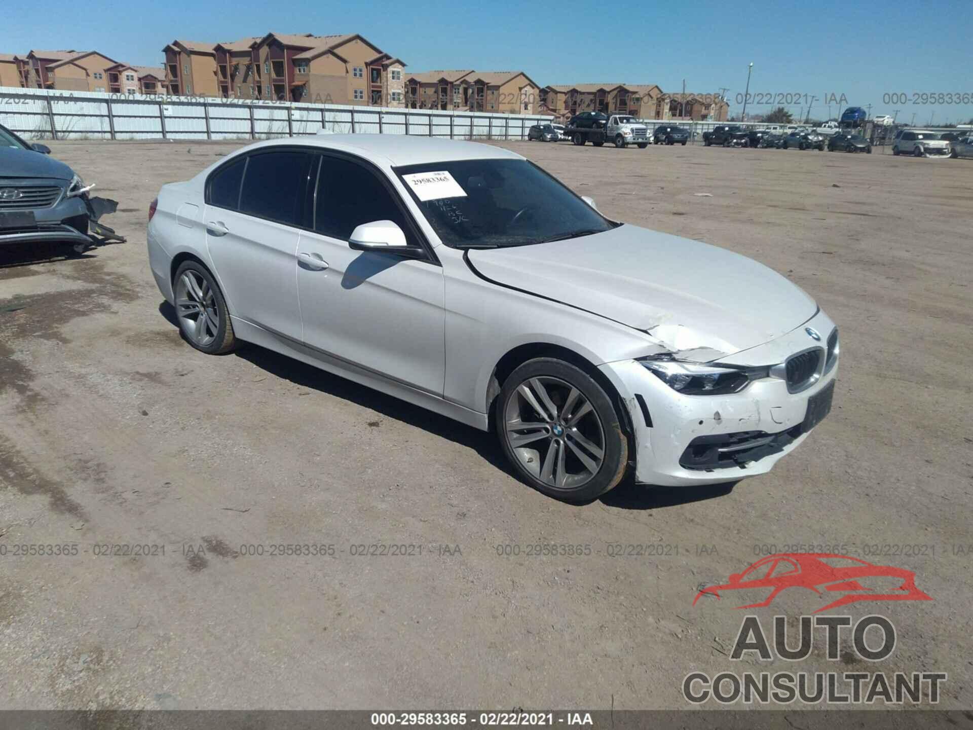 BMW 3 SERIES 2016 - WBA8E9C56GK646378