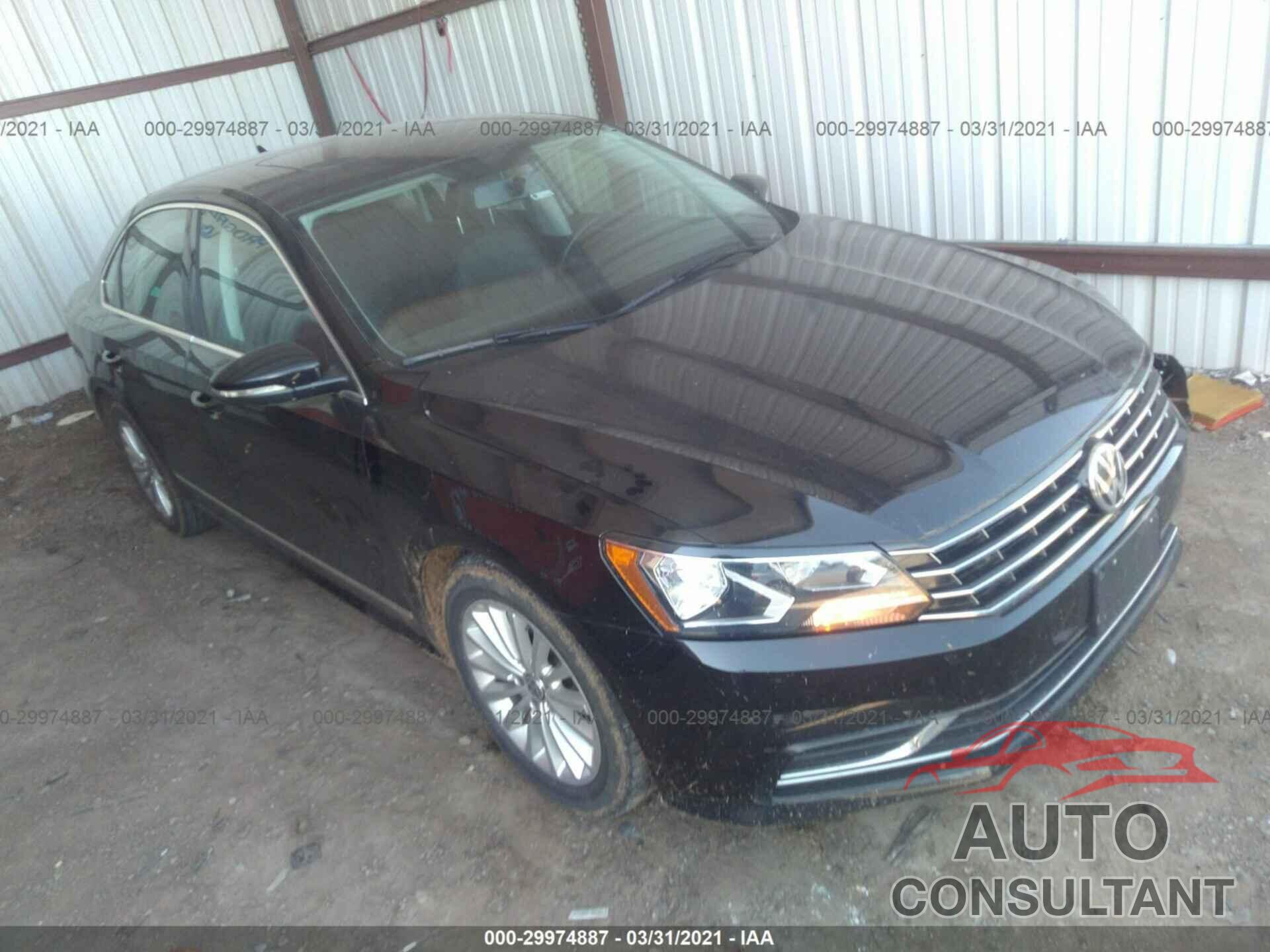 VOLKSWAGEN PASSAT 2016 - 1VWBT7A39GC015247