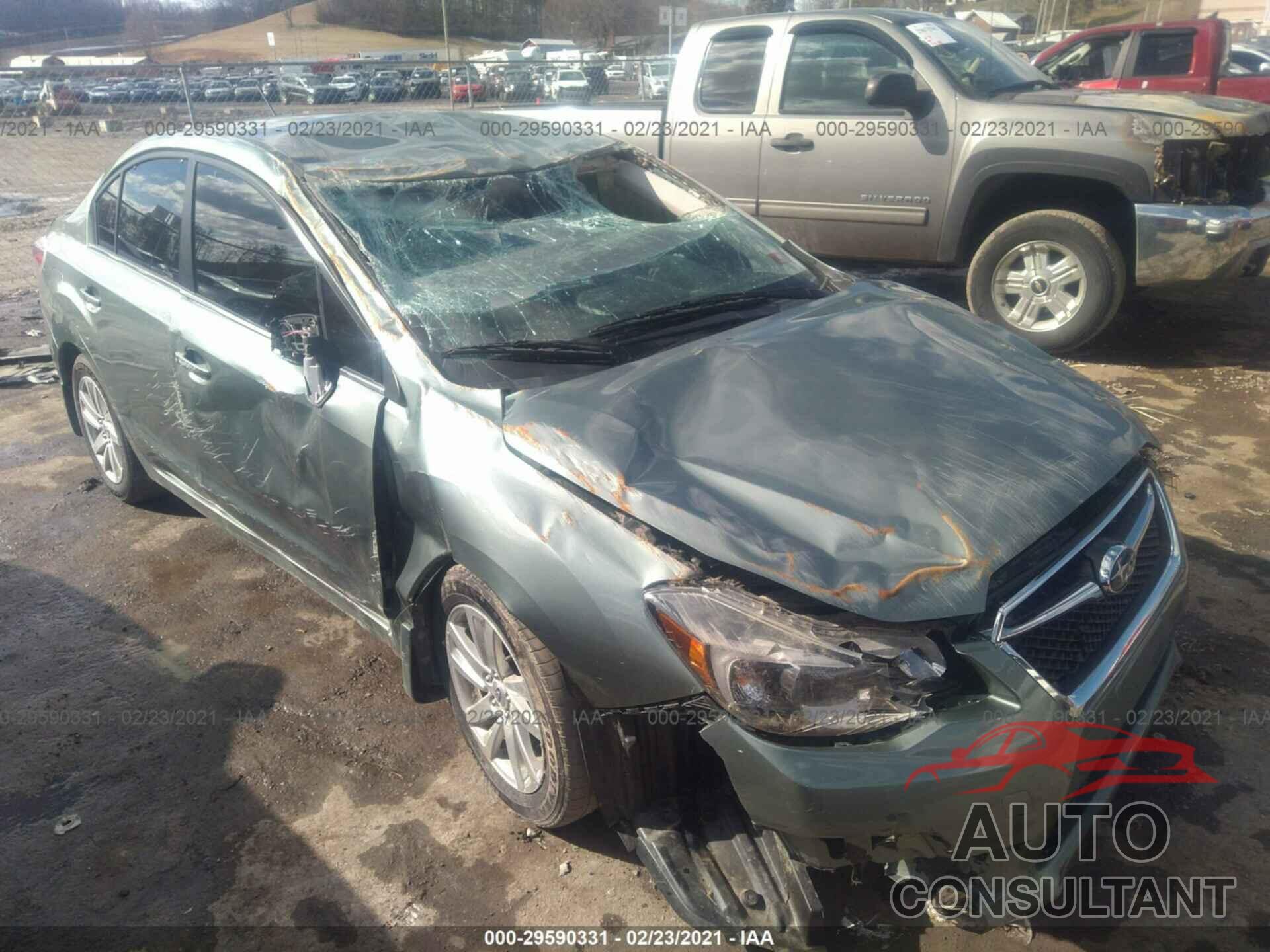 SUBARU IMPREZA SEDAN 2016 - JF1GJAB67GH006298