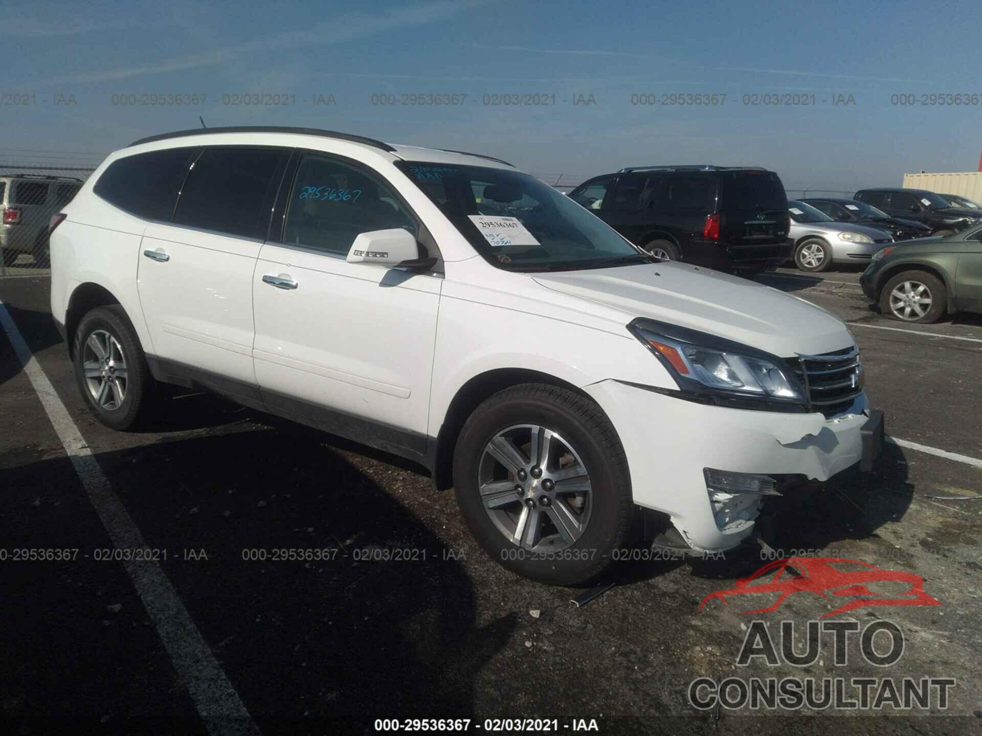 CHEVROLET TRAVERSE 2016 - 1GNKRHKDXGJ343164