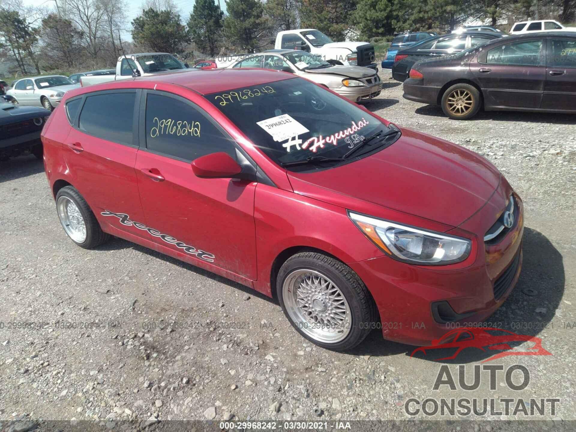 HYUNDAI ACCENT 2017 - KMHCT5AE5HU312424