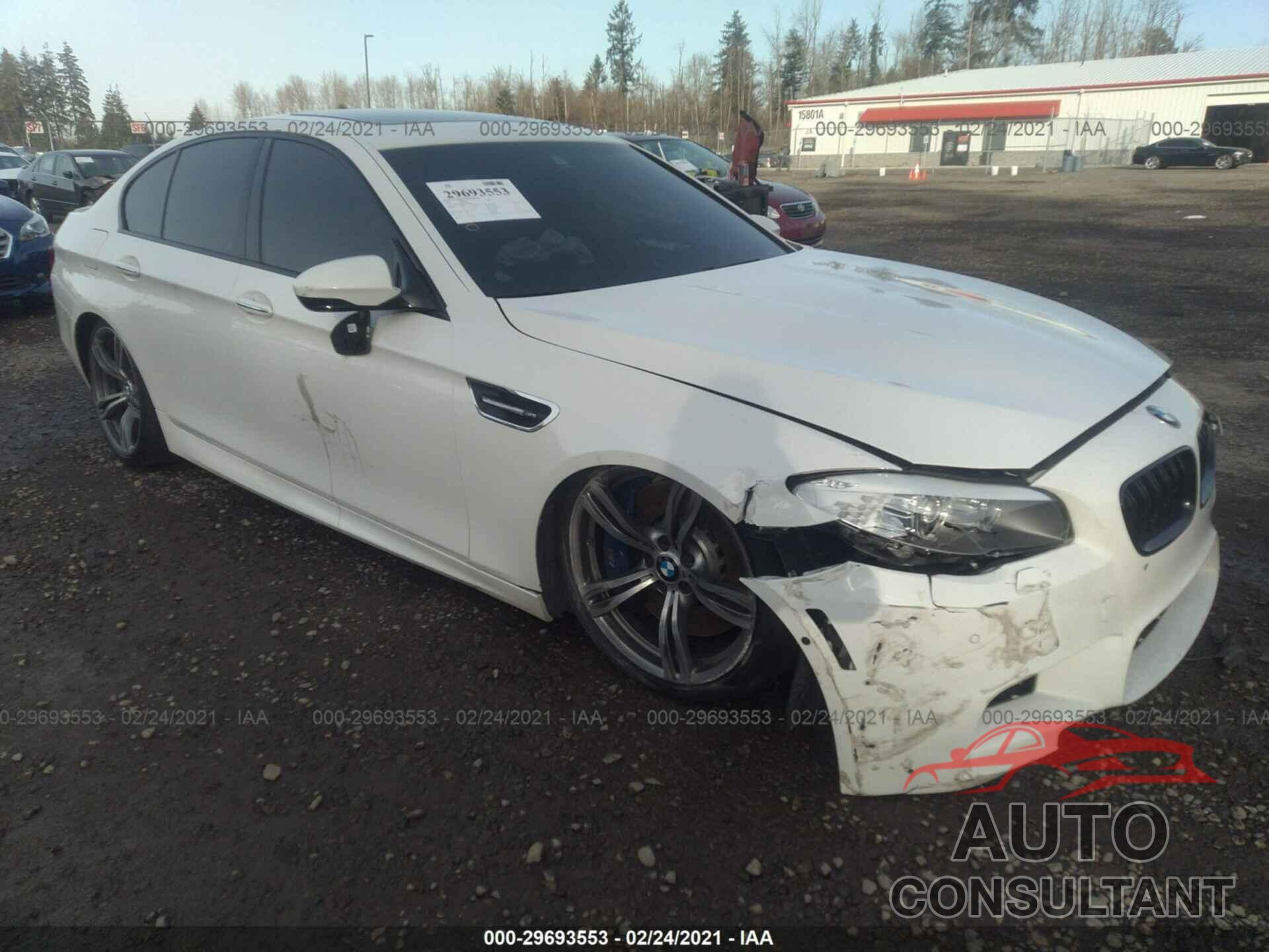 BMW M5 2016 - WBSFV9C5XGD595846