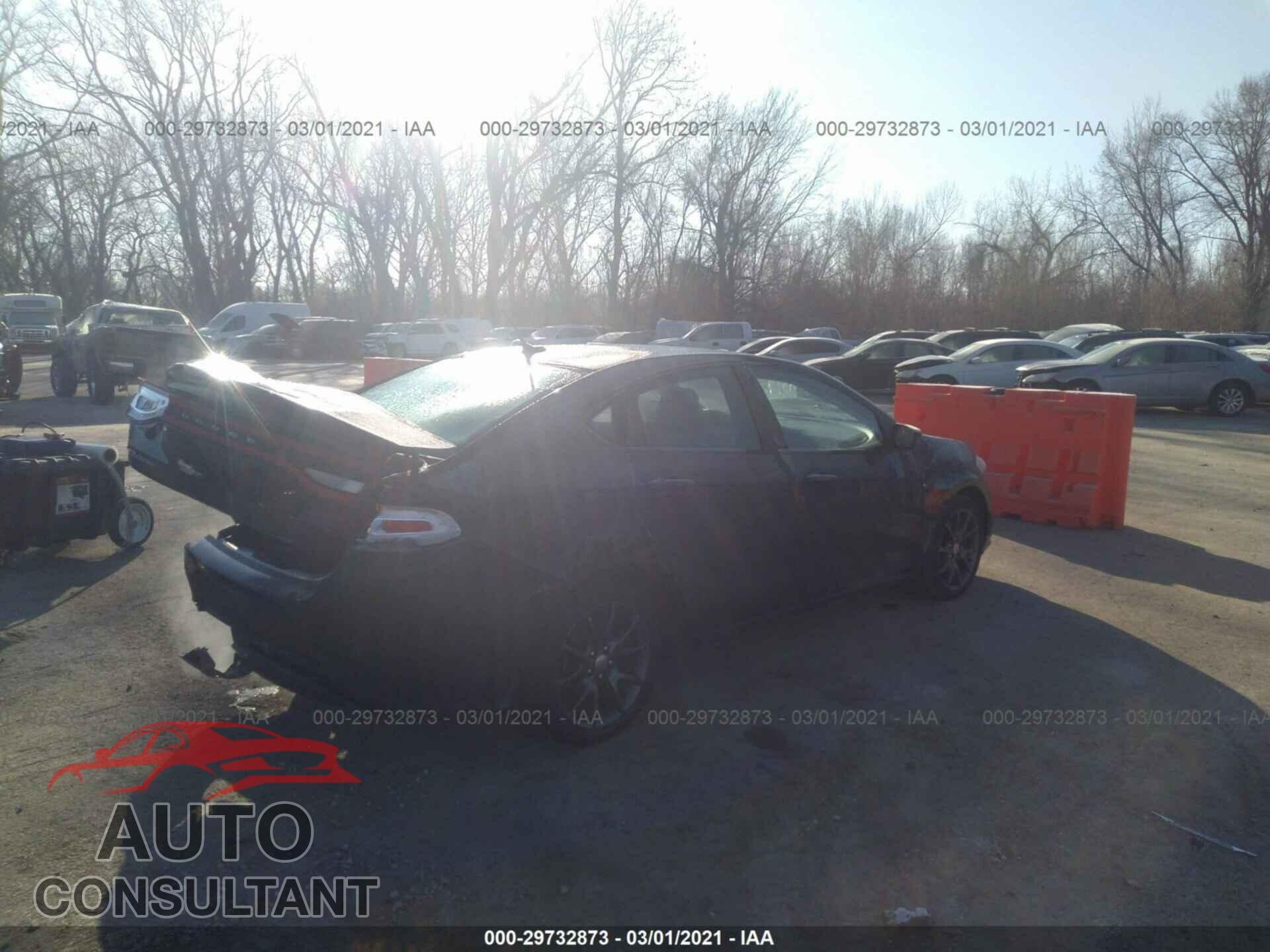 DODGE DART 2016 - 1C3CDFAA2GD549220