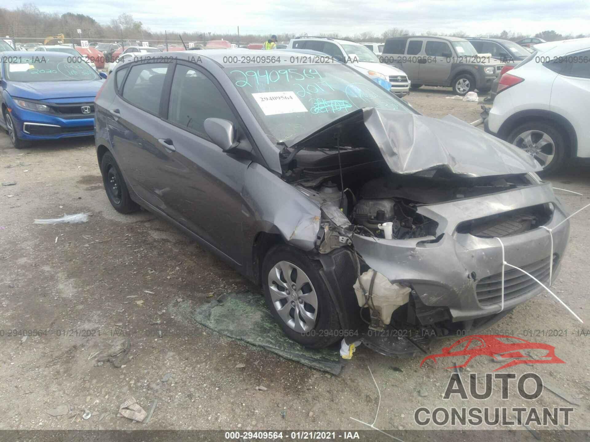 HYUNDAI ACCENT 2017 - KMHCT5AE3HU340710