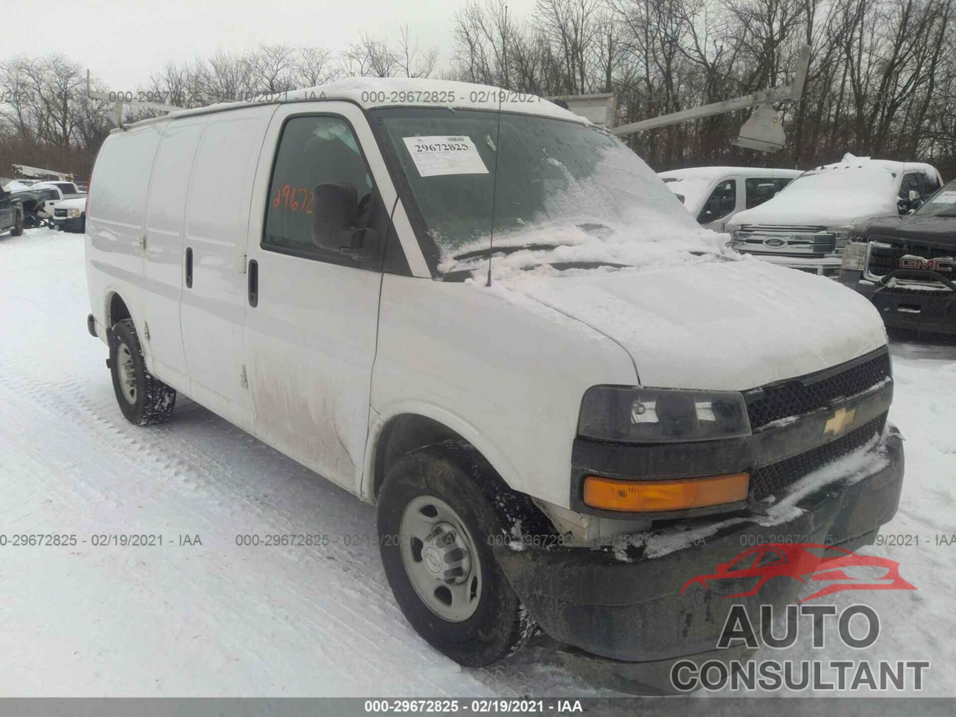 CHEVROLET EXPRESS CARGO VAN 2019 - 1GCWGAFG4K1183464