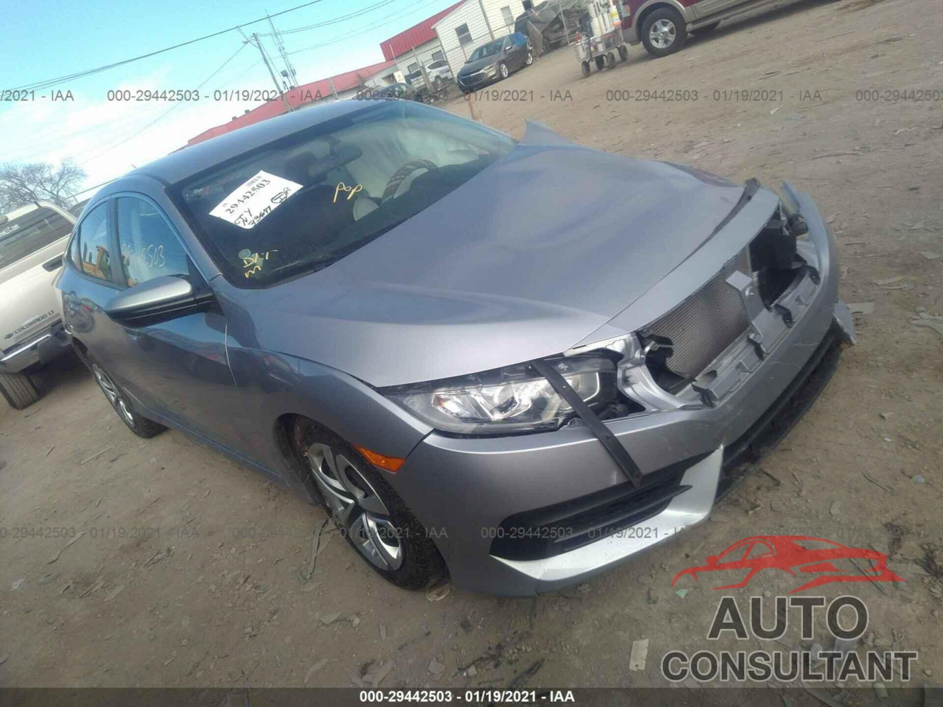 HONDA CIVIC SEDAN 2017 - 19XFC2F58HE023898