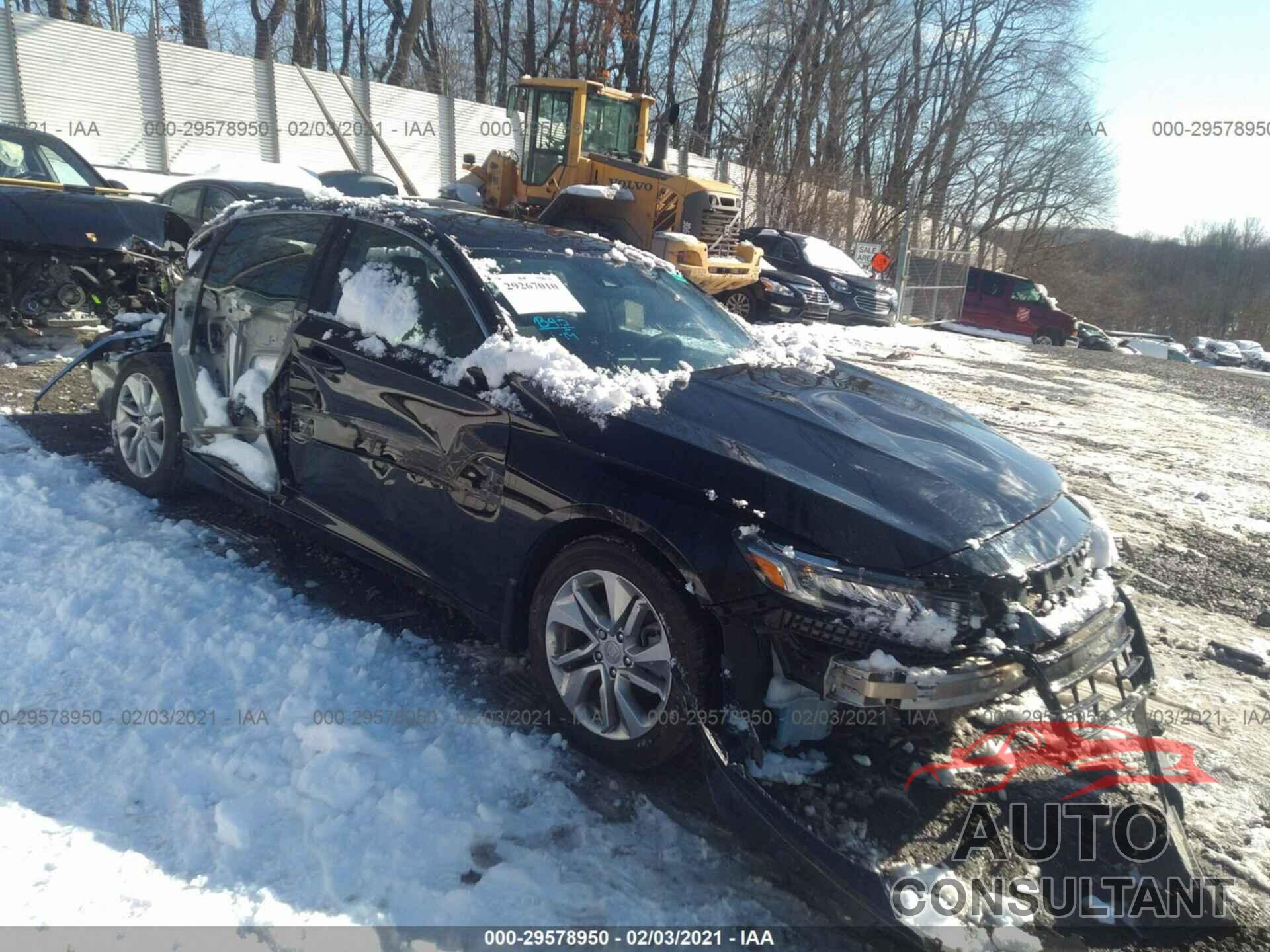 HONDA ACCORD SEDAN 2019 - 1HGCV1F11KA055155