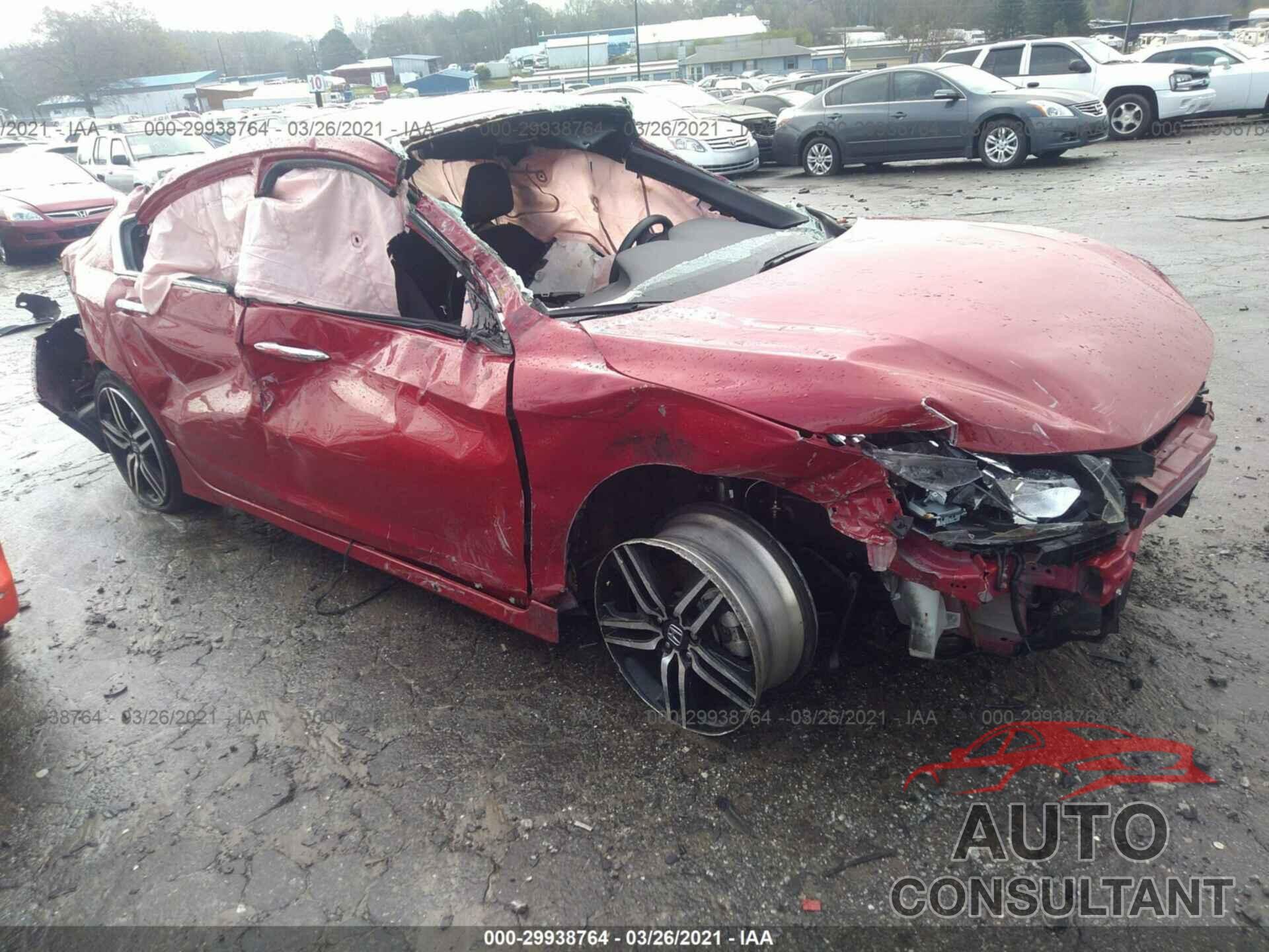 HONDA ACCORD SEDAN 2016 - 1HGCR2F50GA193211