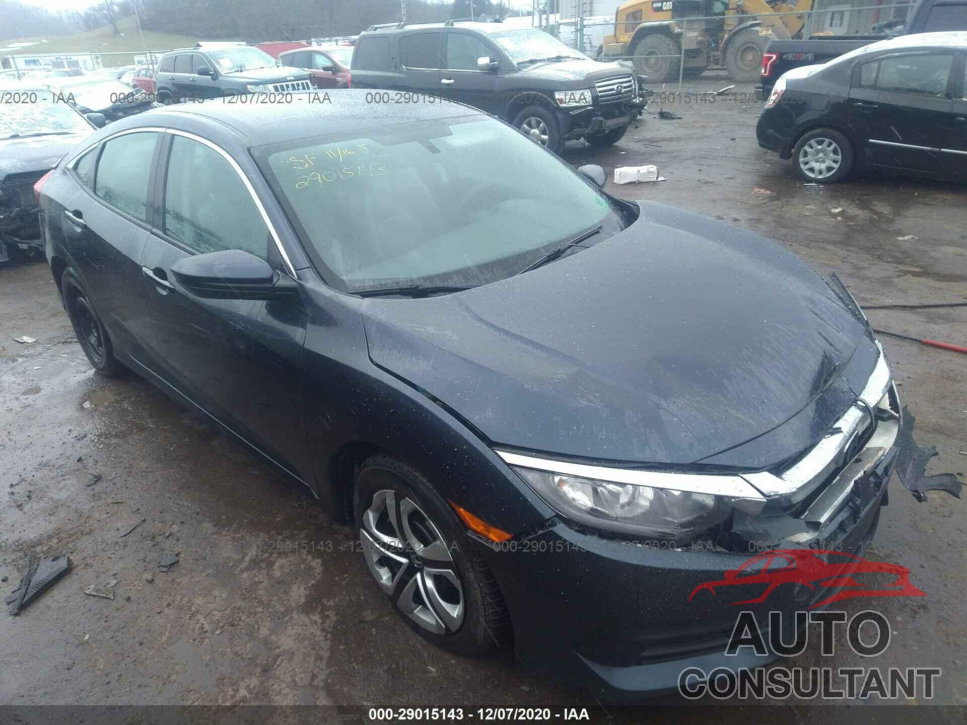 HONDA CIVIC SEDAN 2016 - 19XFC2F51GE011350