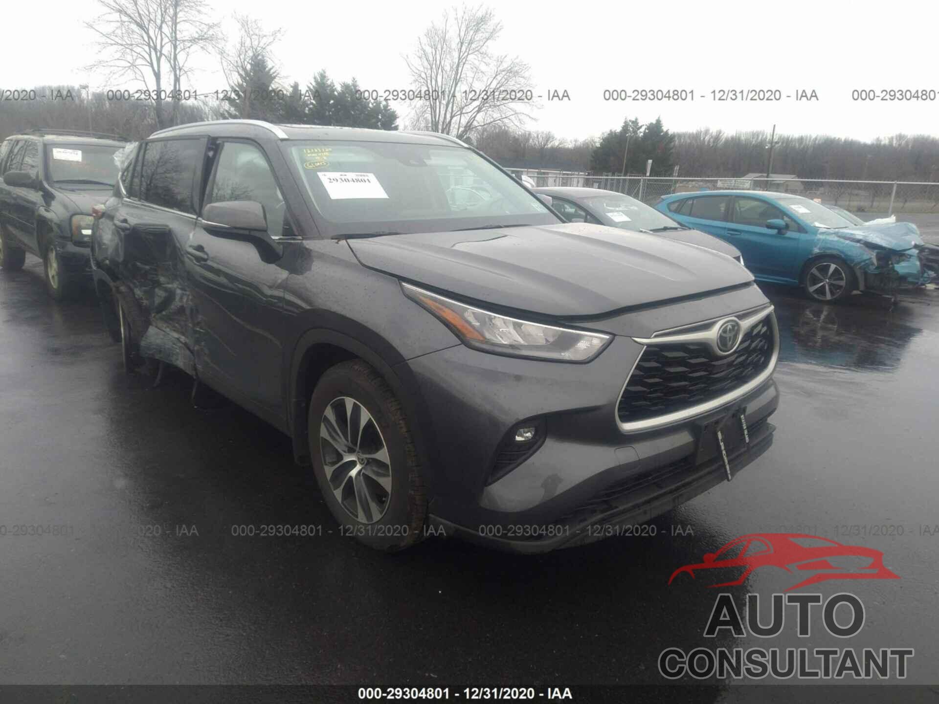 TOYOTA HIGHLANDER 2020 - 5TDGZRBH3LS511862