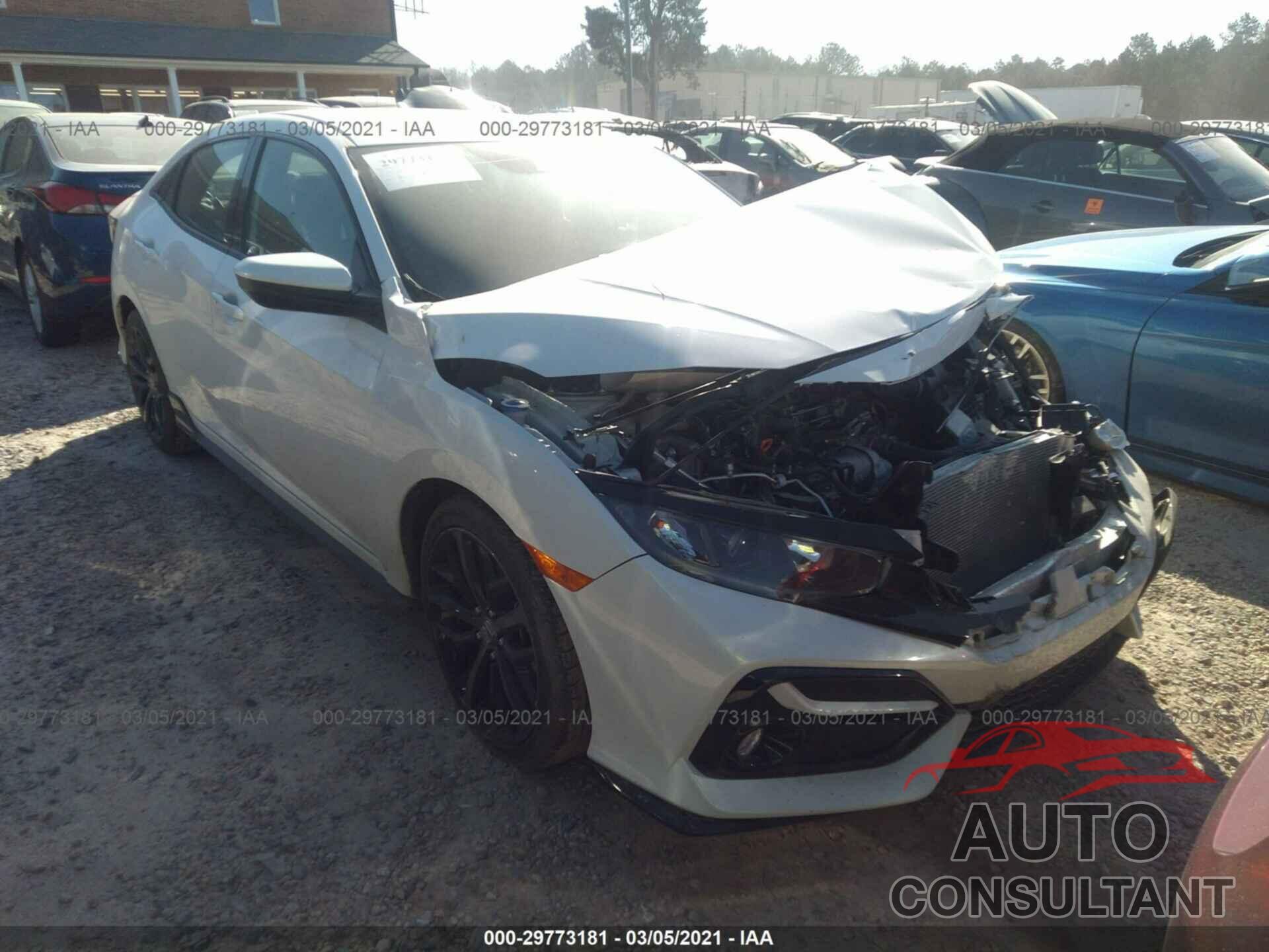HONDA CIVIC HATCHBACK 2021 - SHHFK7H41MU206213