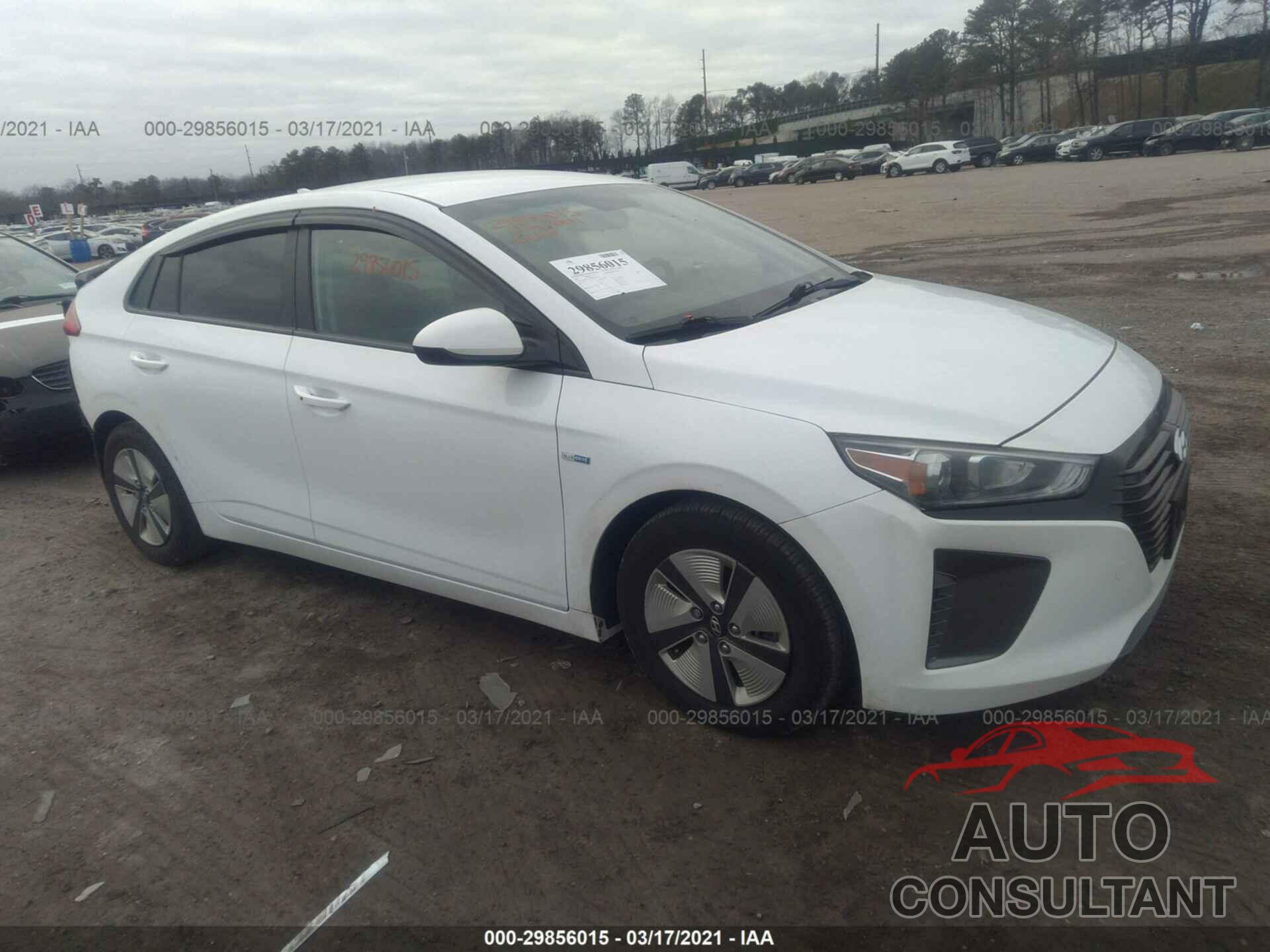 HYUNDAI IONIQ HYBRID 2017 - KMHC65LCXHU029231