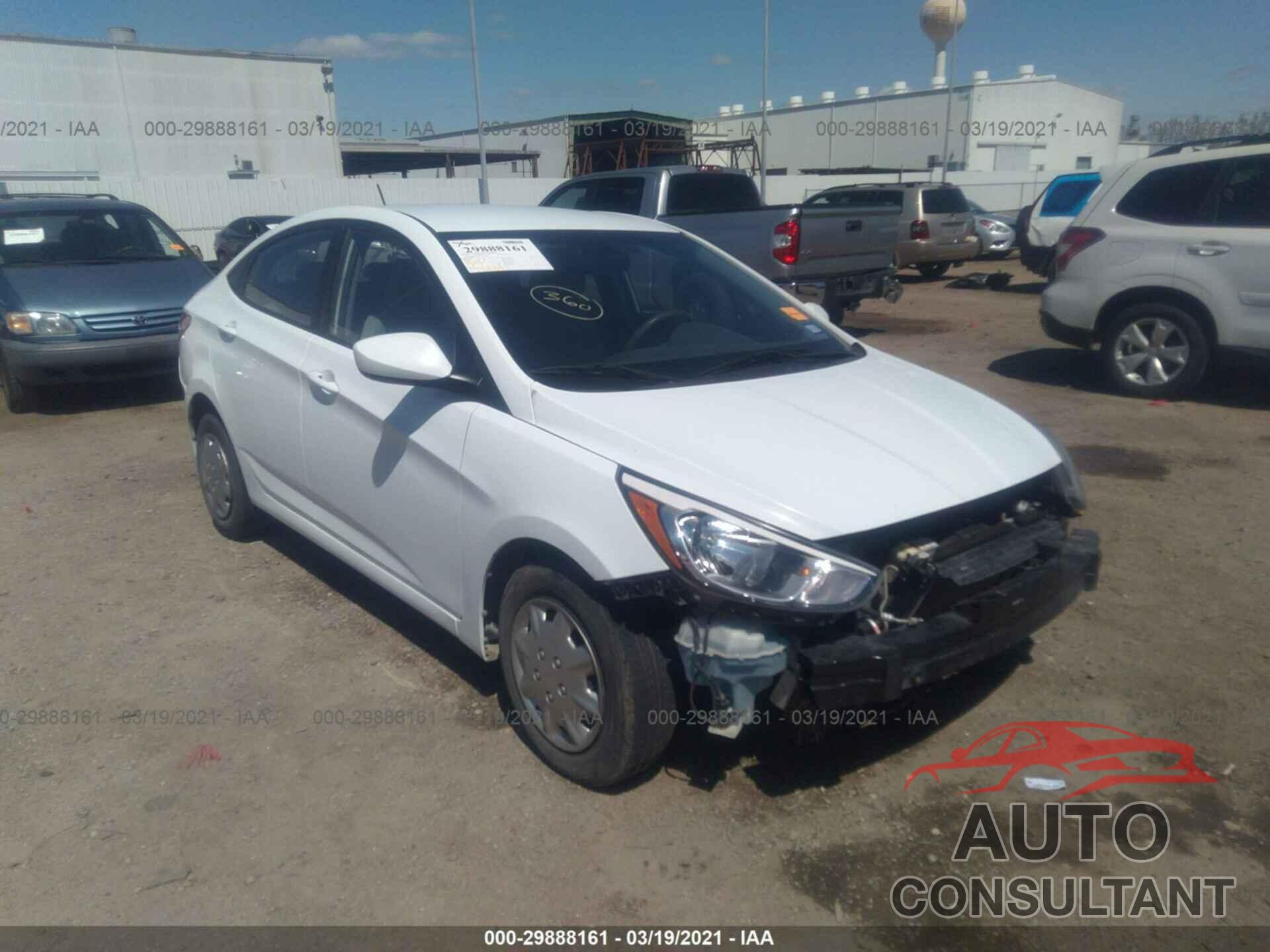 HYUNDAI ACCENT 2016 - KMHCT4AE0GU981077