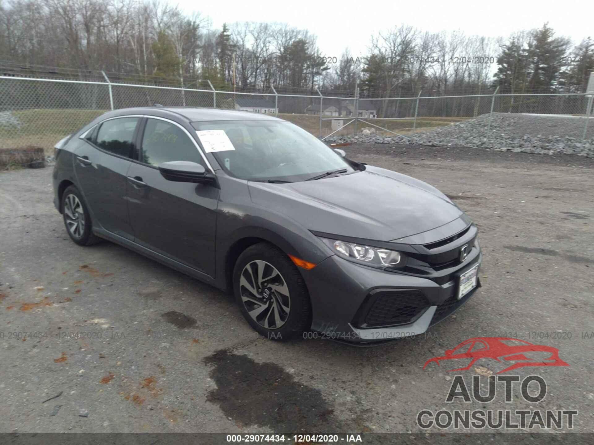 HONDA CIVIC HATCHBACK 2017 - SHHFK7H23HU410256