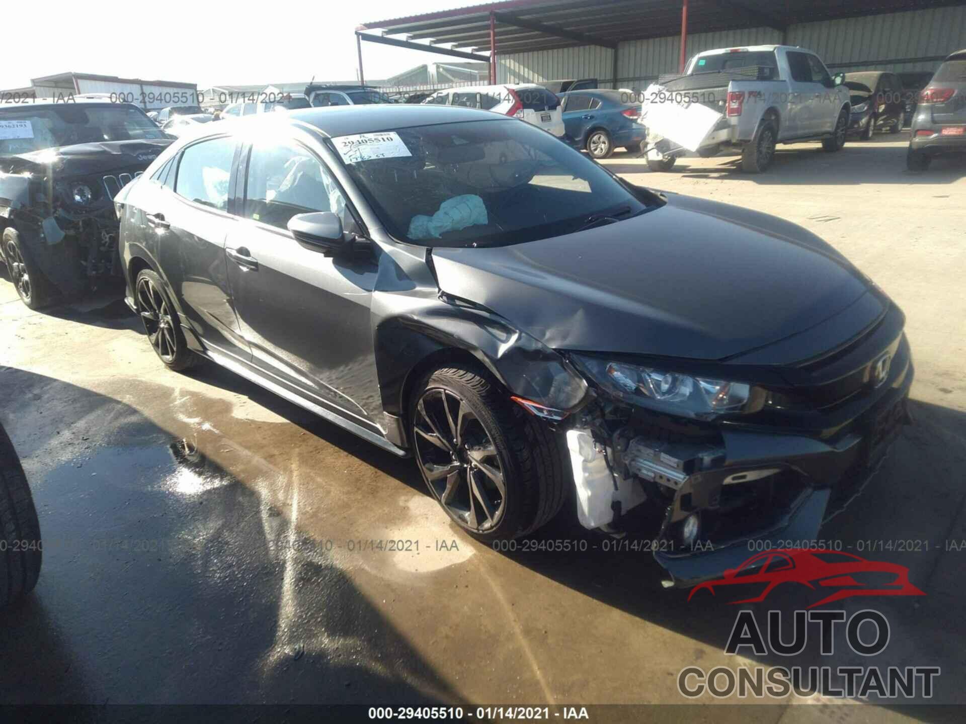 HONDA CIVIC HATCHBACK 2019 - SHHFK7H47KU411225