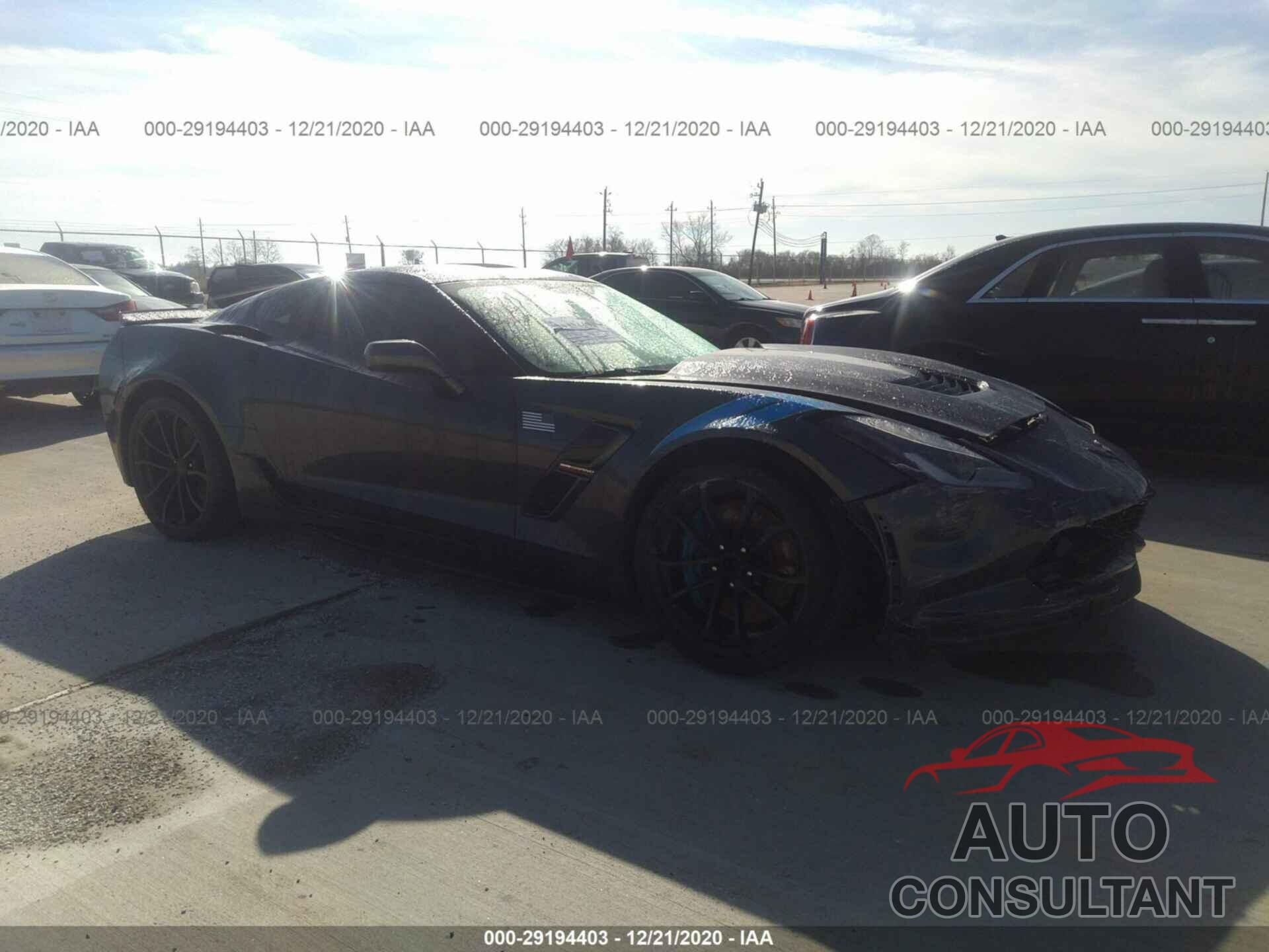 CHEVROLET CORVETTE 2017 - 1G1Y12D73H5300190