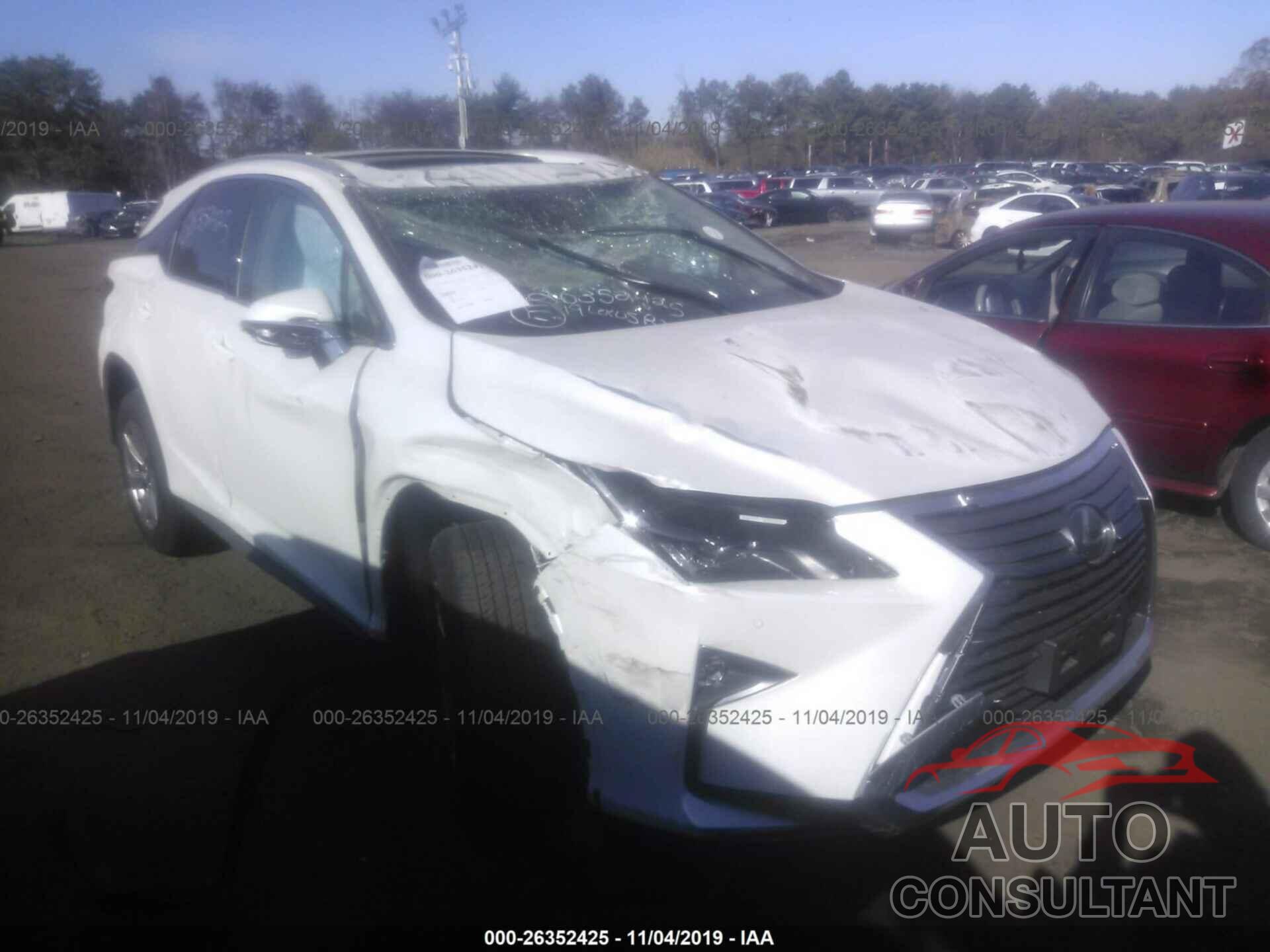 LEXUS RX 2019 - JTJBZMCA5K2041481