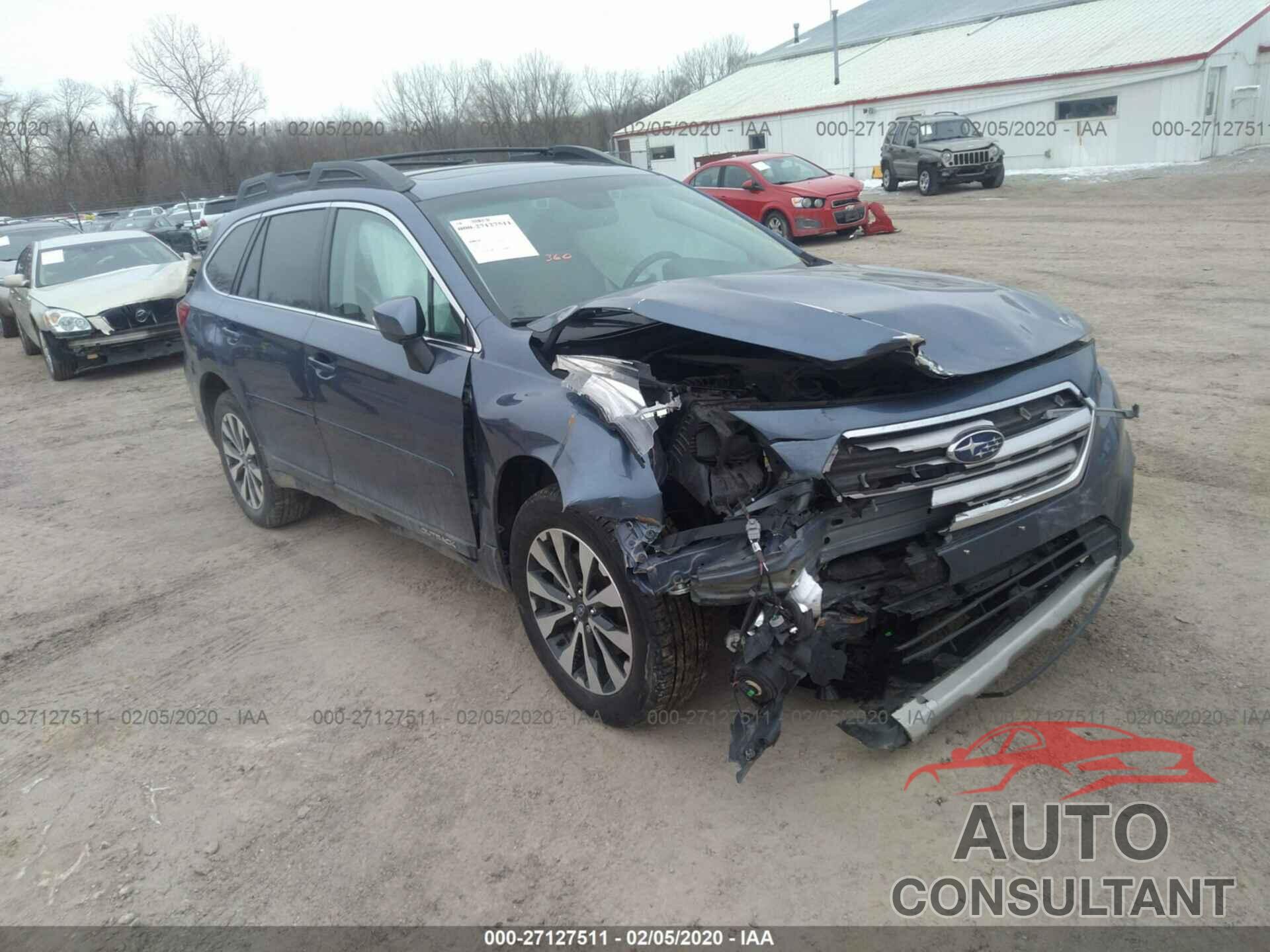 SUBARU OUTBACK 2016 - 4S4BSBNC3G3351345
