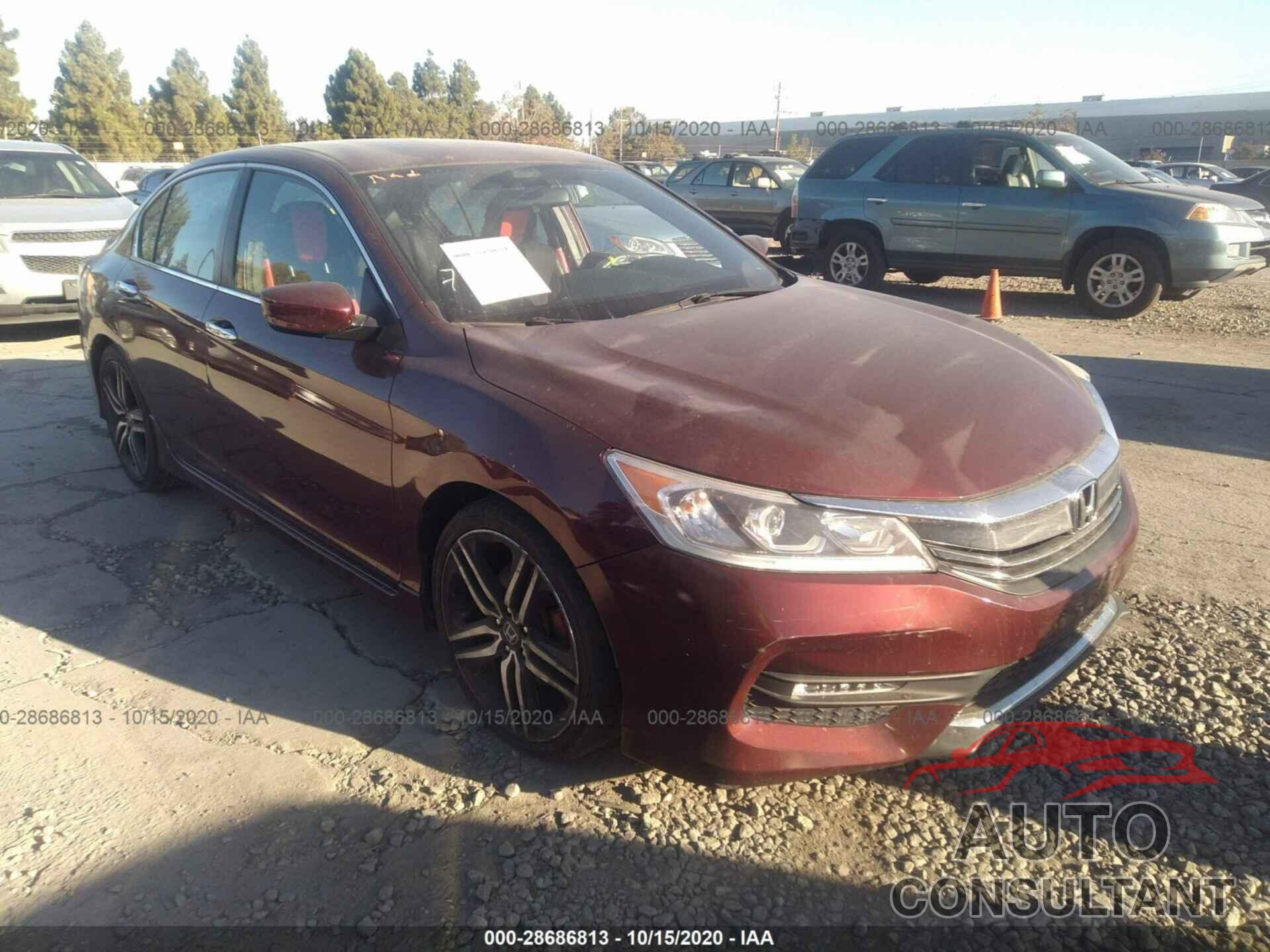 HONDA ACCORD SEDAN 2016 - 1HGCR2F56GA086499