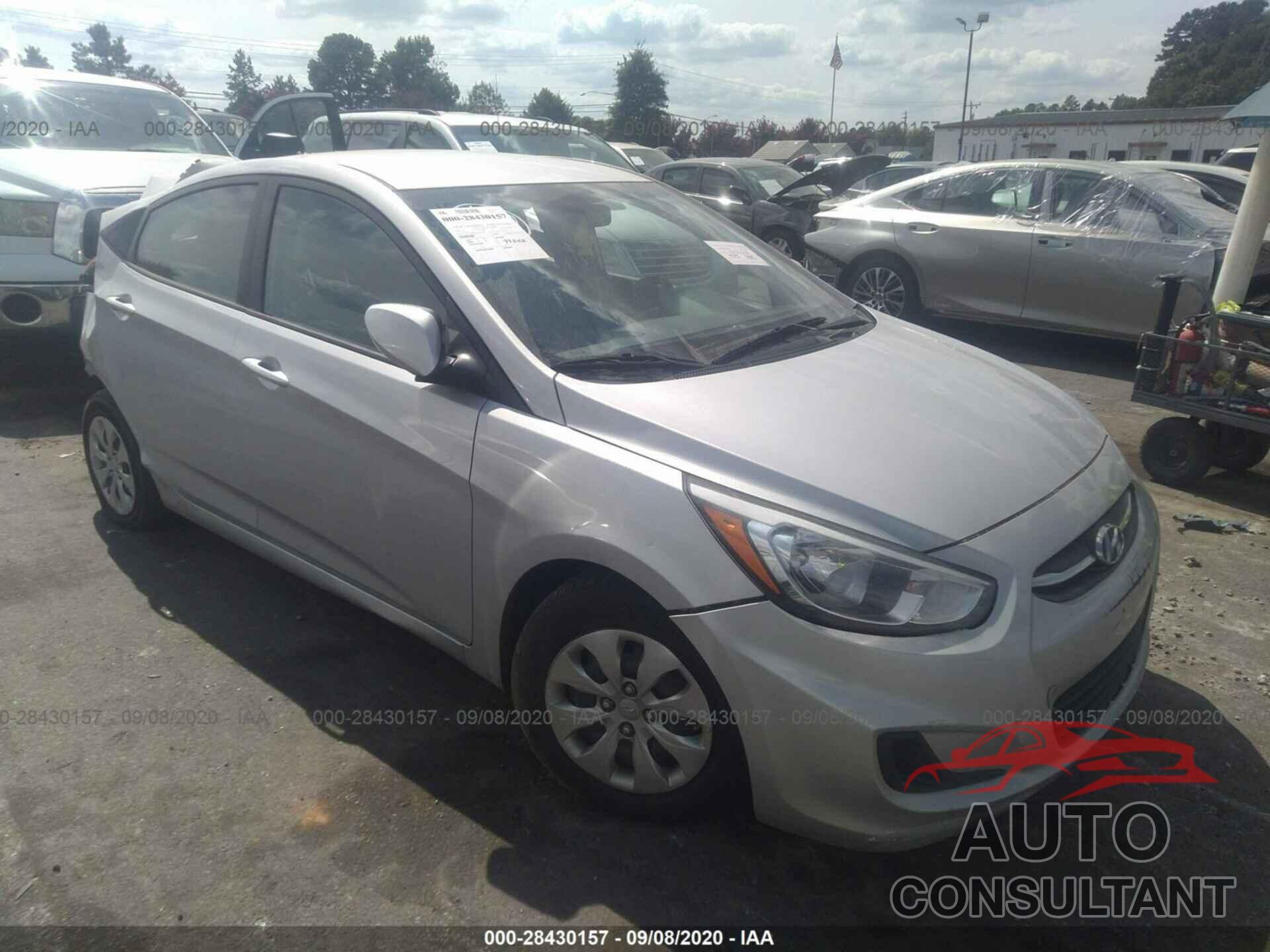 HYUNDAI ACCENT 2017 - KMHCT4AE1HU290299