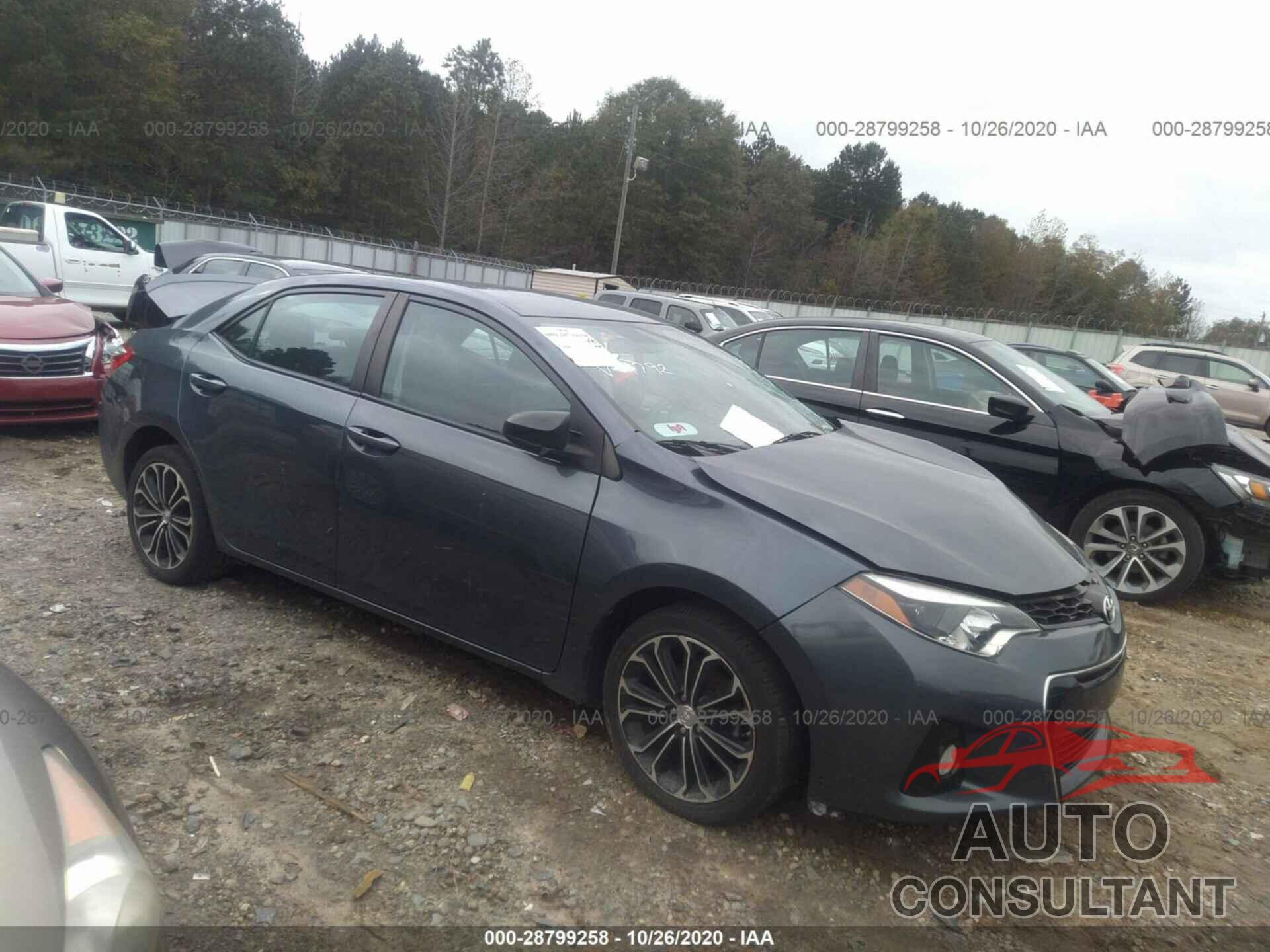 TOYOTA COROLLA 2016 - 2T1BURHE0GC629792