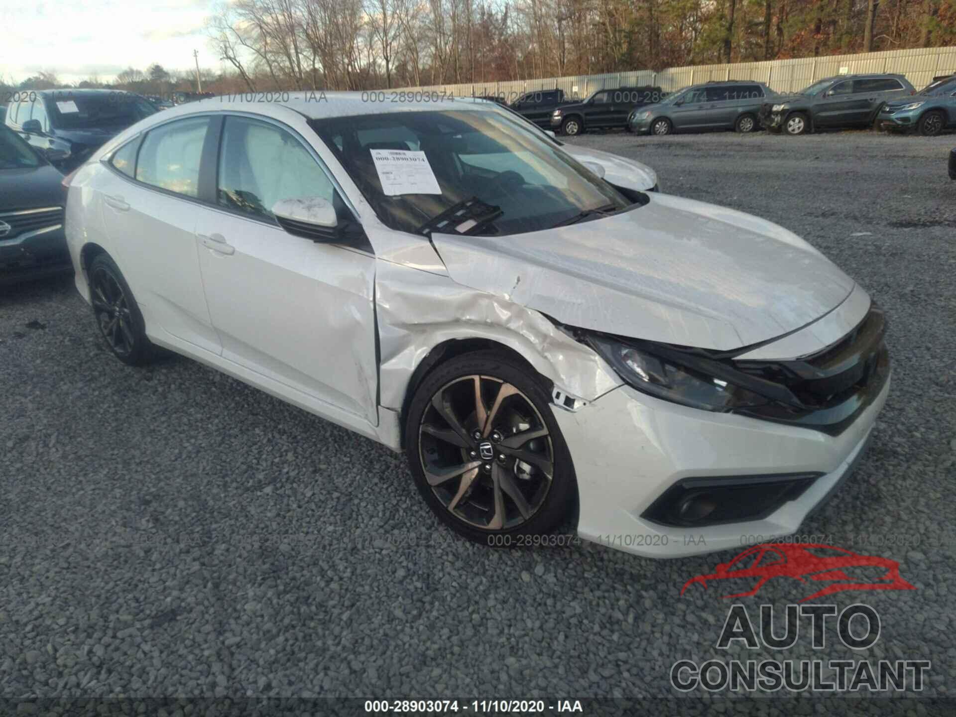 HONDA CIVIC SEDAN 2020 - 2HGFC2F87LH563820