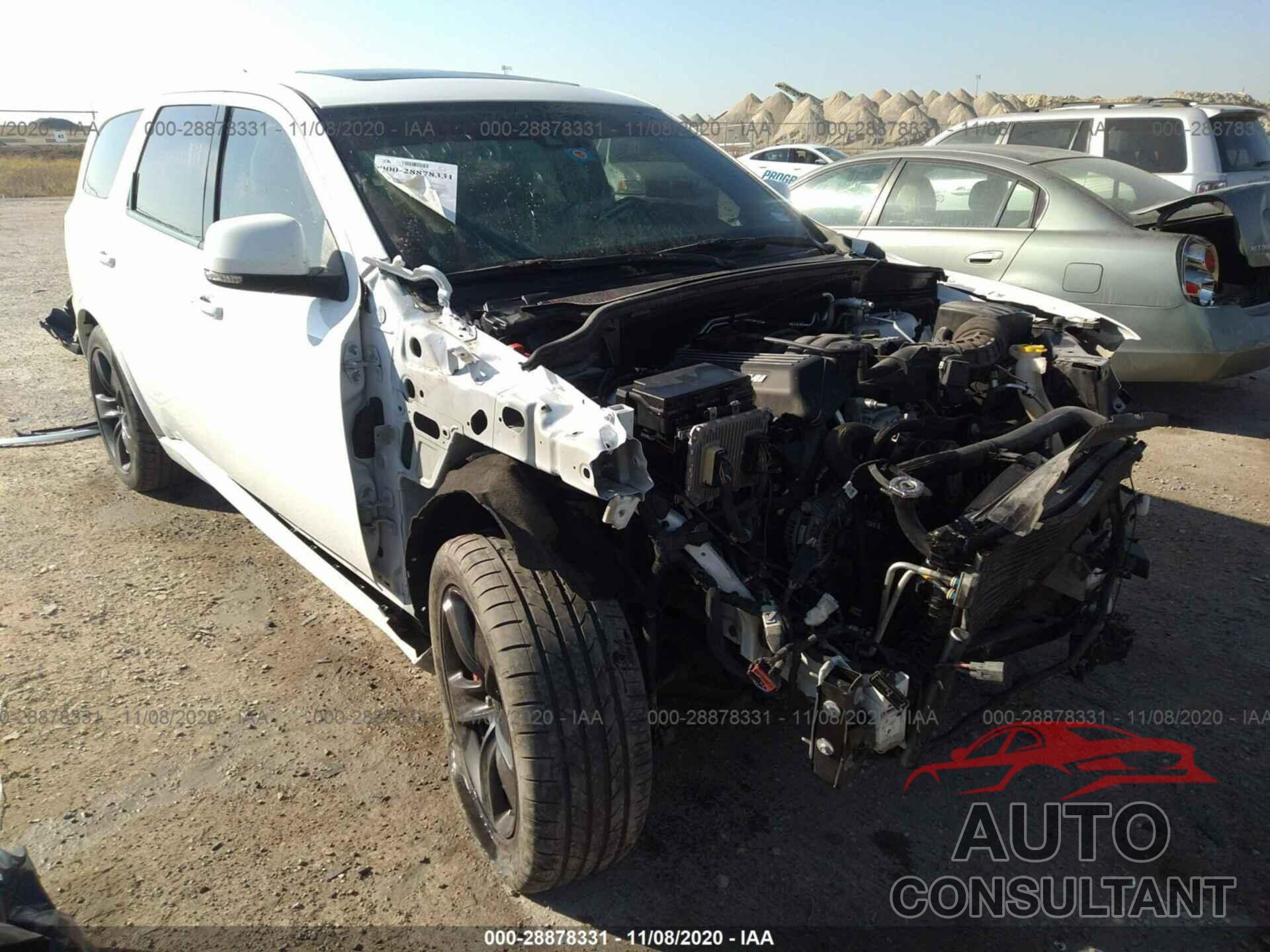 DODGE DURANGO 2018 - 1C4SDJGJ6JC341193