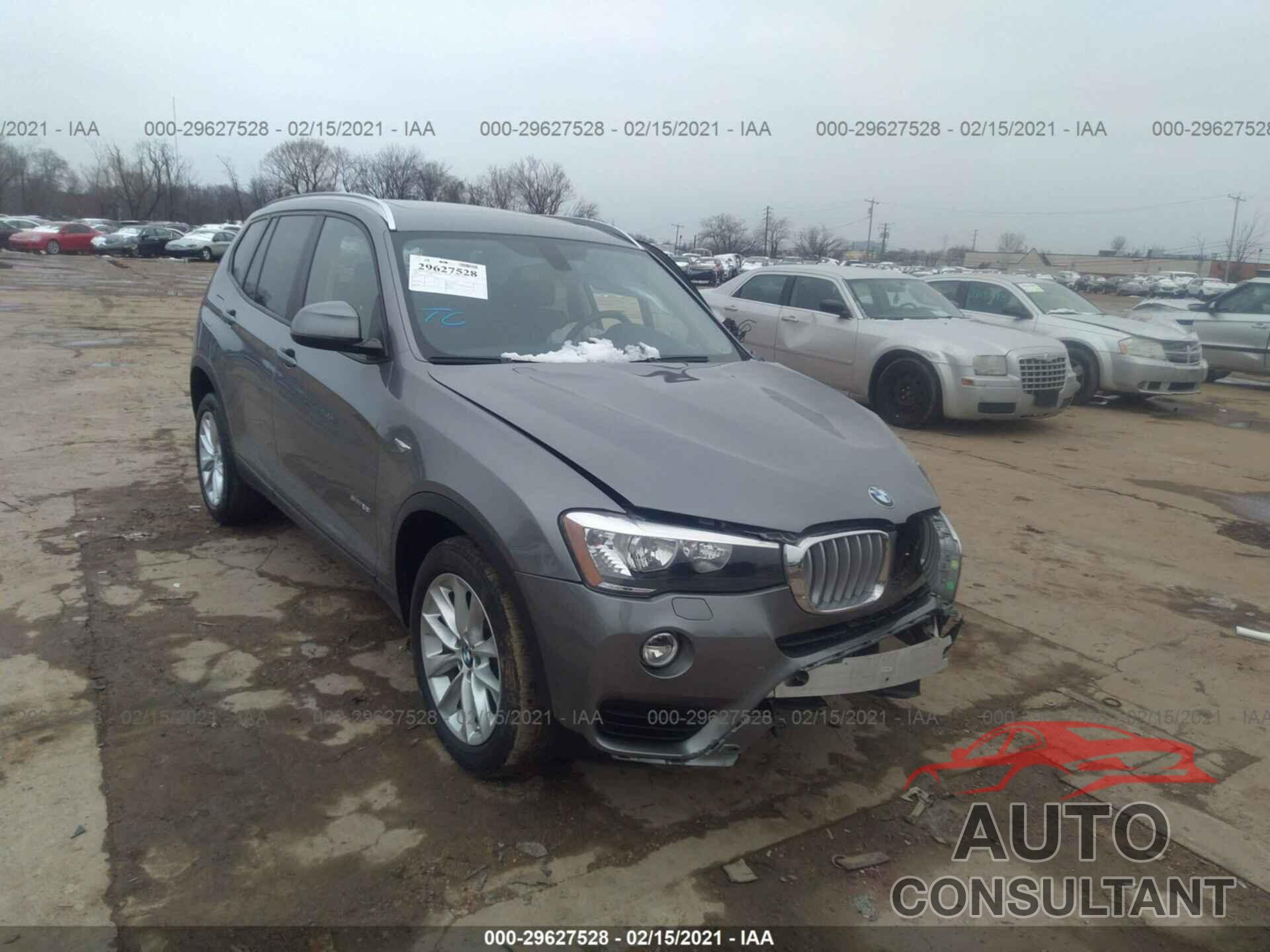 BMW X3 2017 - 5UXWZ7C35H0X40930