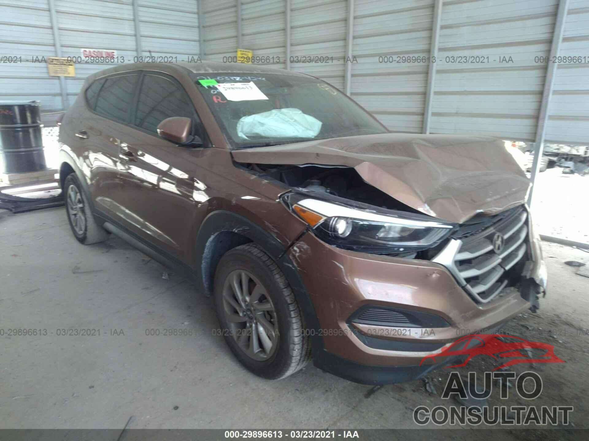 HYUNDAI TUCSON 2017 - KM8J23A42HU440352