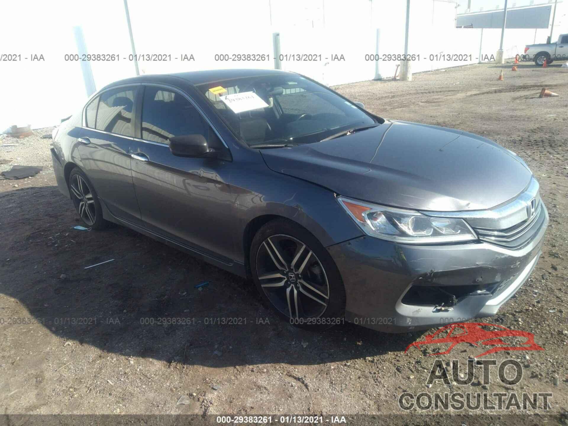 HONDA ACCORD SEDAN 2017 - 1HGCR2F56HA092546