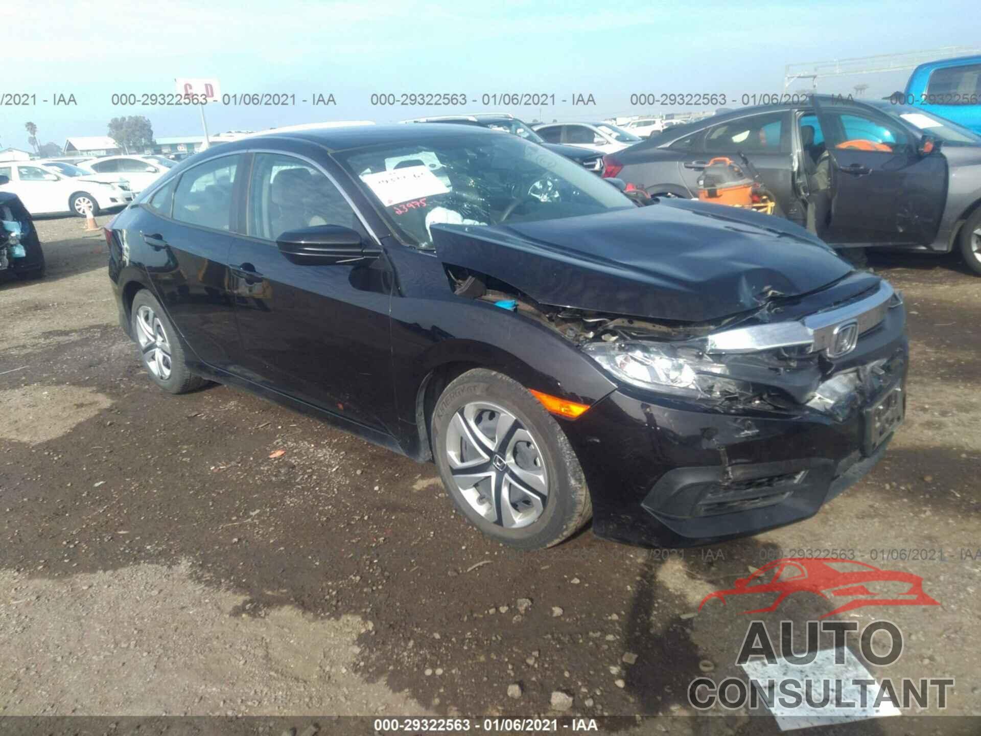 HONDA CIVIC SEDAN 2018 - 2HGFC2F55JH536070