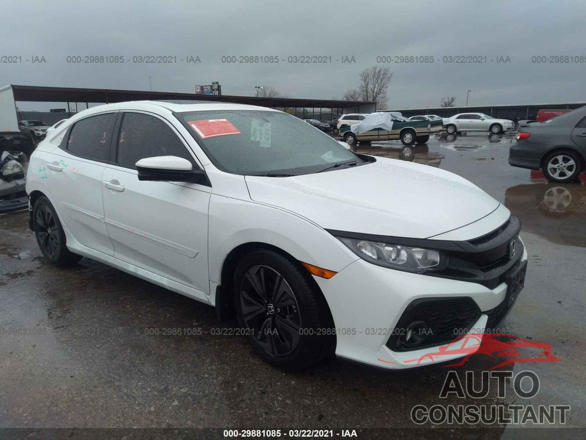 HONDA CIVIC HATCHBACK 2018 - SHHFK7H57JU218967
