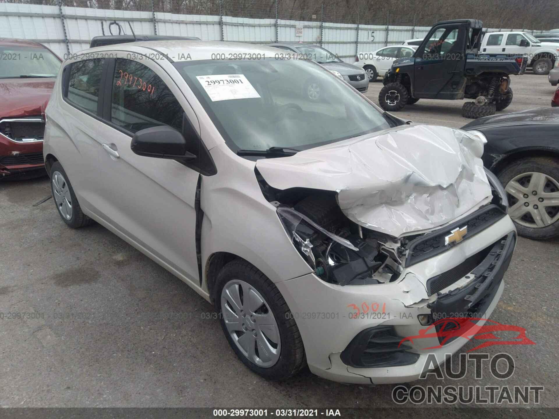 CHEVROLET SPARK 2016 - KL8CB6SA6GC572787