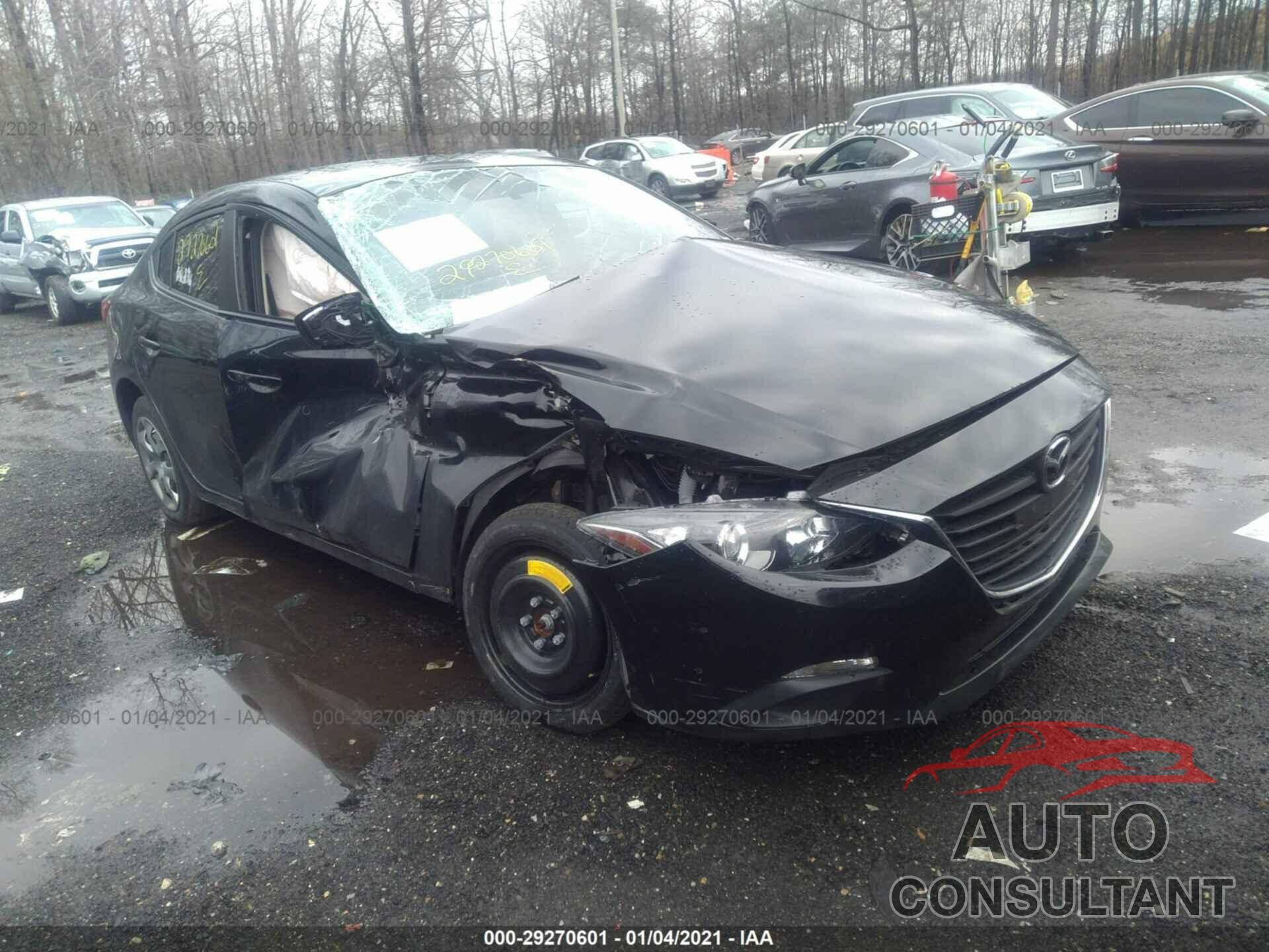 MAZDA MAZDA3 2016 - JM1BM1T77G1355652