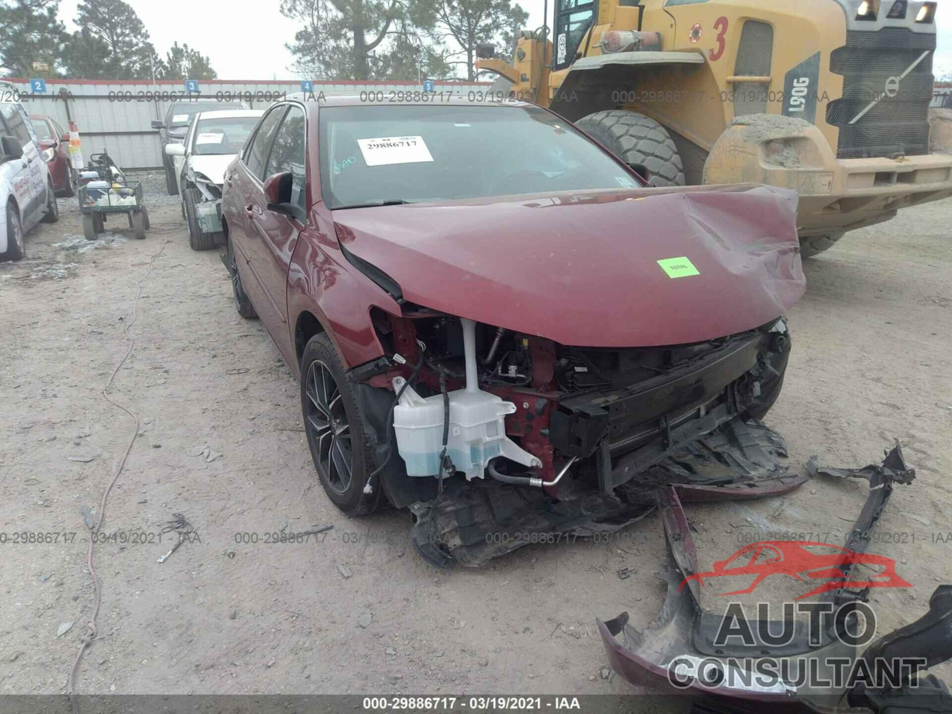 TOYOTA CAMRY 2017 - 4T1BF1FK8HU716764
