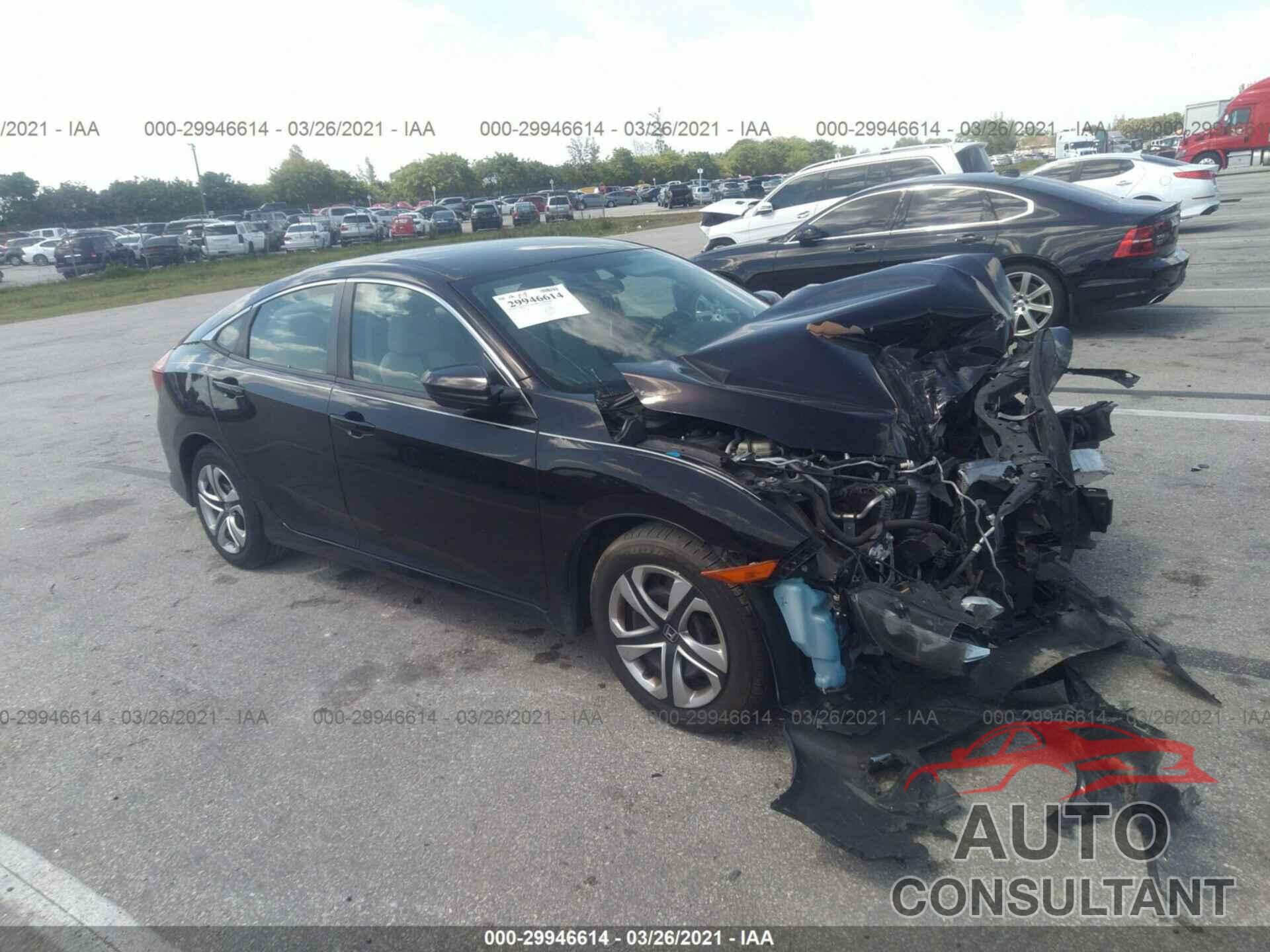 HONDA CIVIC SEDAN 2016 - 19XFC2F51GE074884