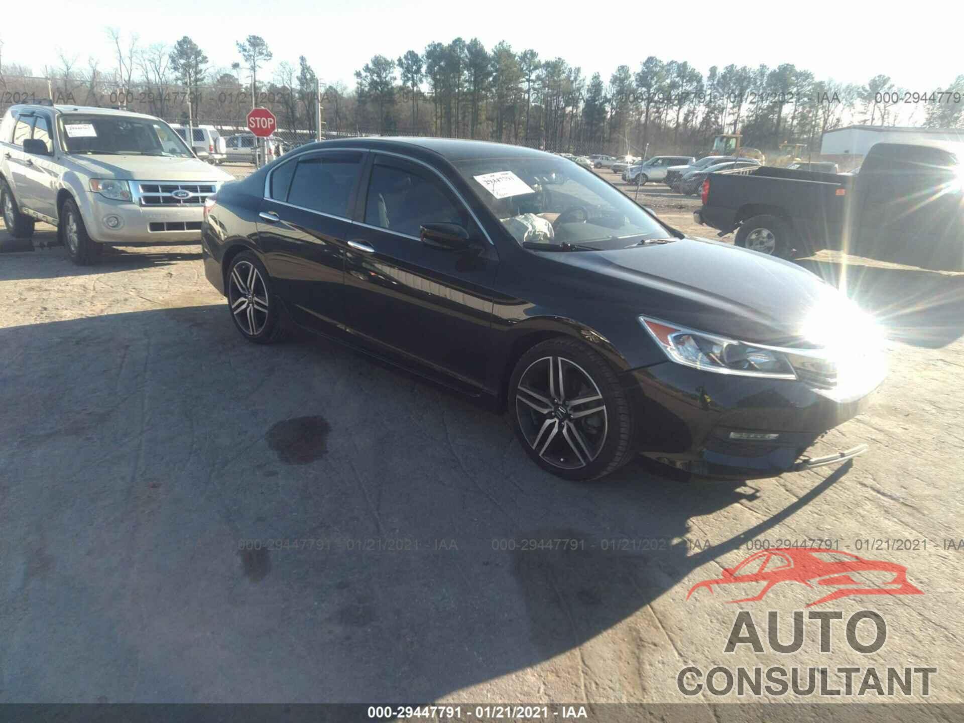 HONDA ACCORD SEDAN 2016 - 1HGCR2F50GA129850