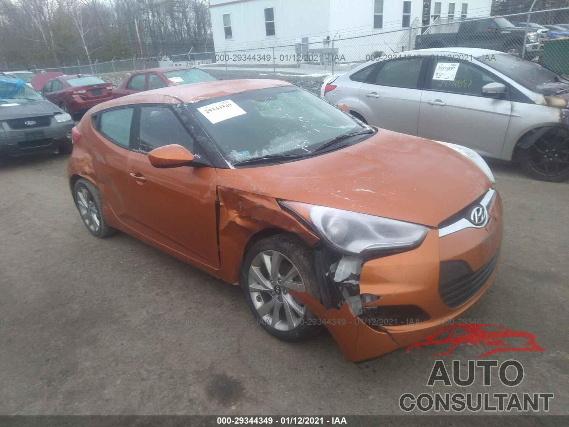 HYUNDAI VELOSTER 2016 - KMHTC6AD3GU304253