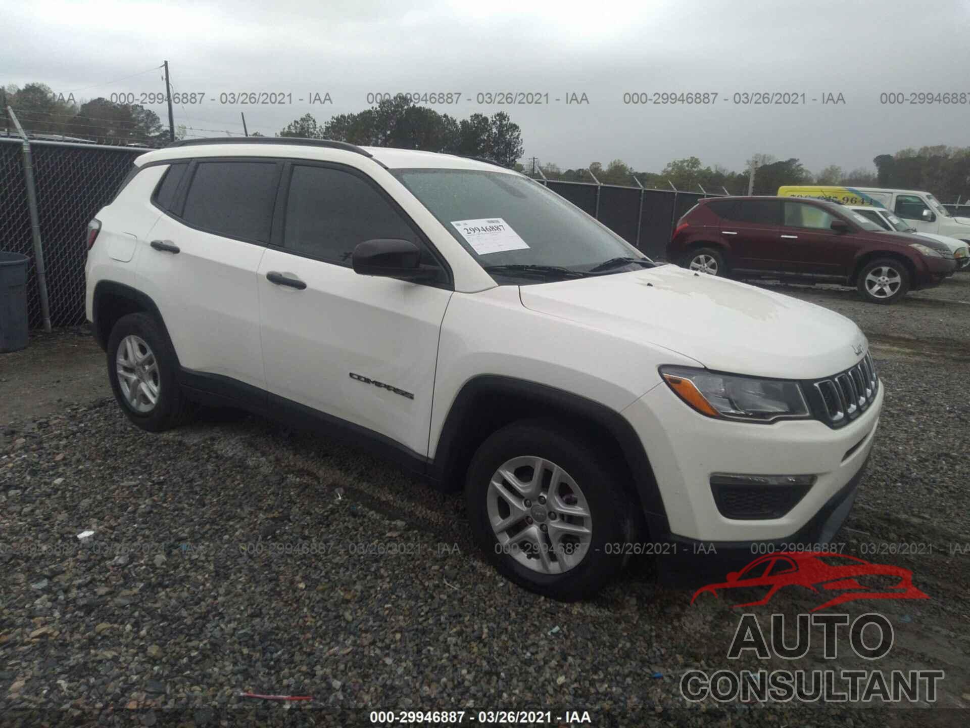 JEEP COMPASS 2018 - 3C4NJCAB8JT212945
