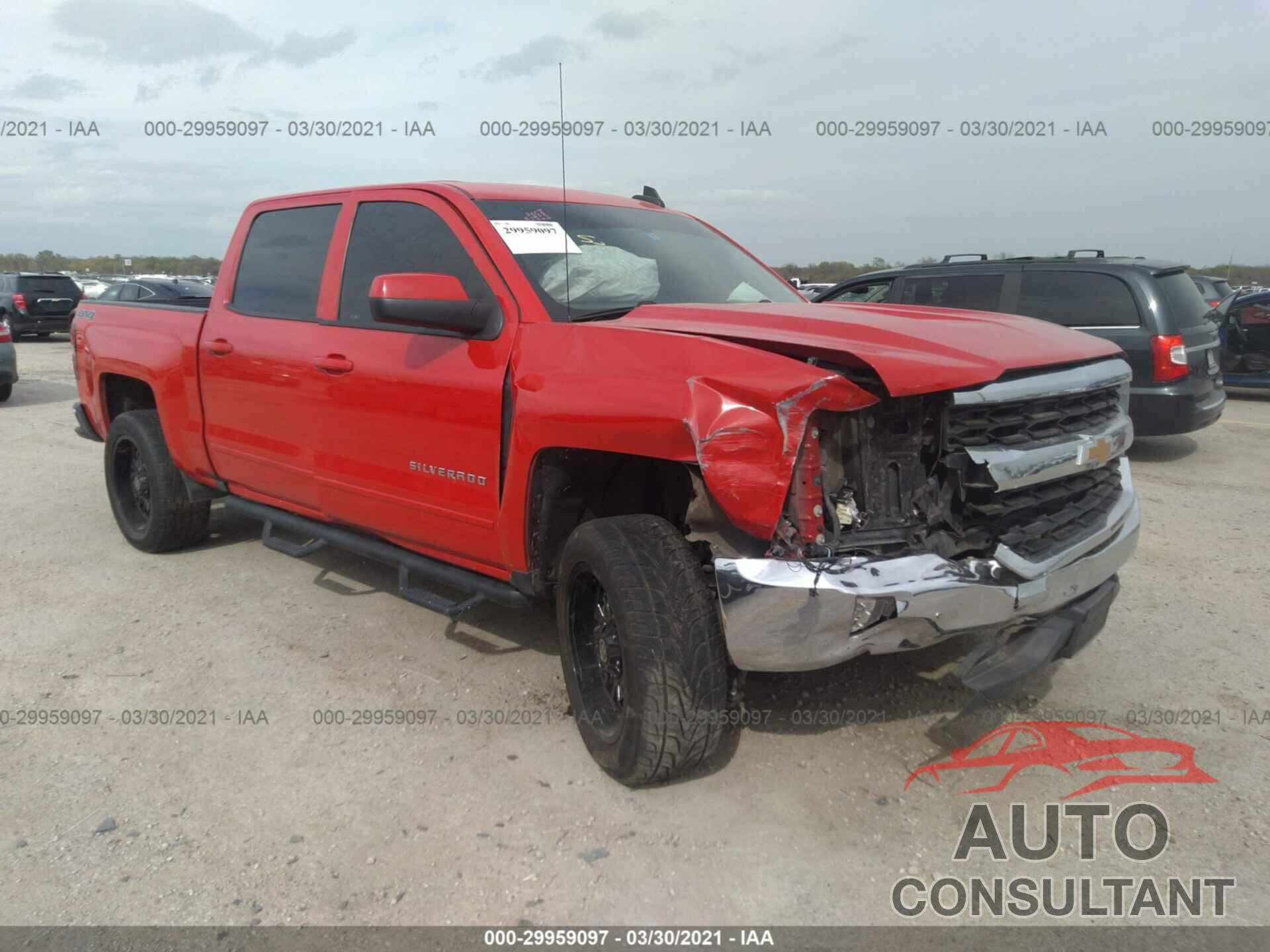 CHEVROLET SILVERADO 1500 2016 - 3GCUKREH3GG125627