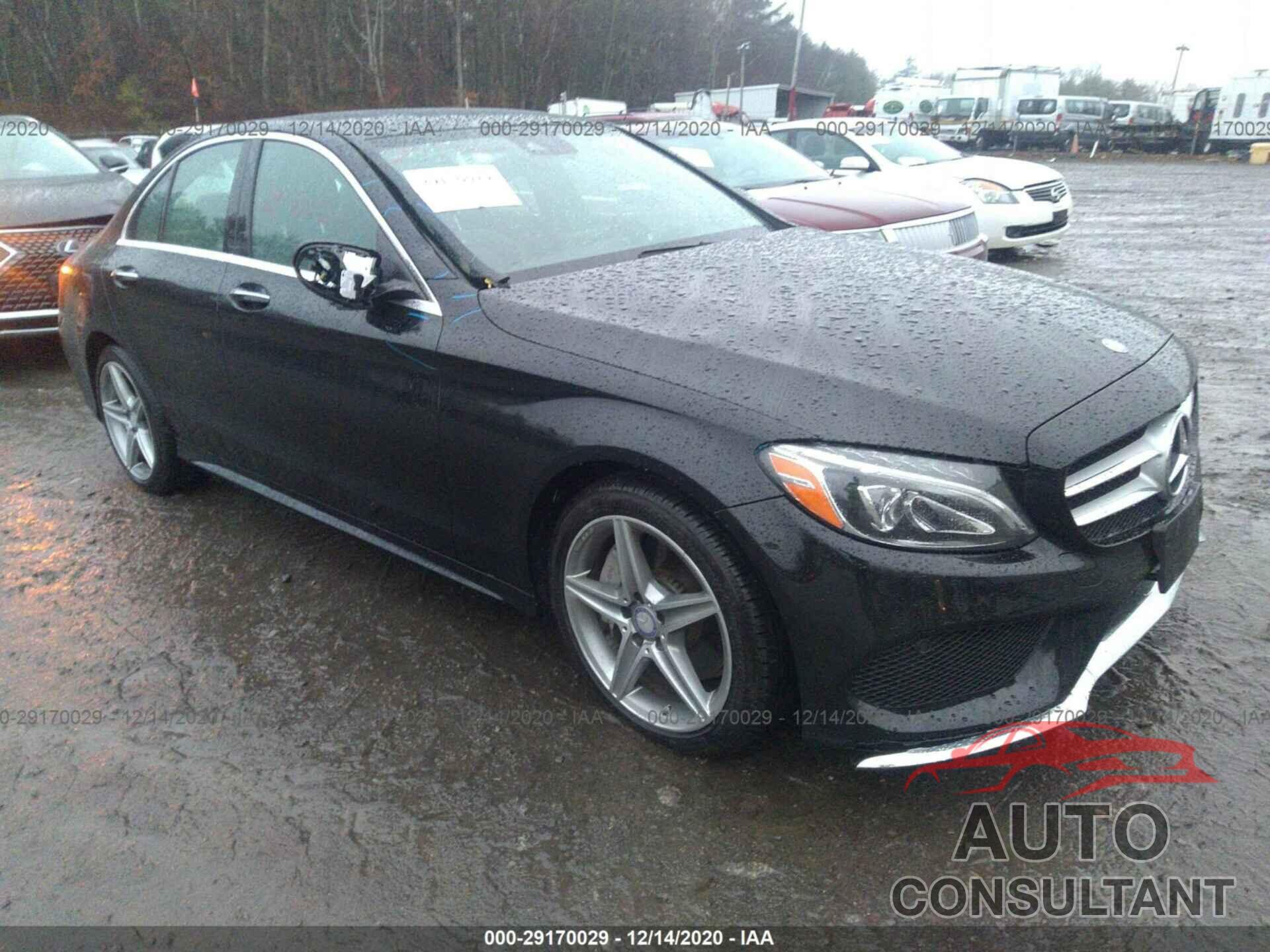 MERCEDES-BENZ C-CLASS 2017 - 55SWF4KB8HU204104