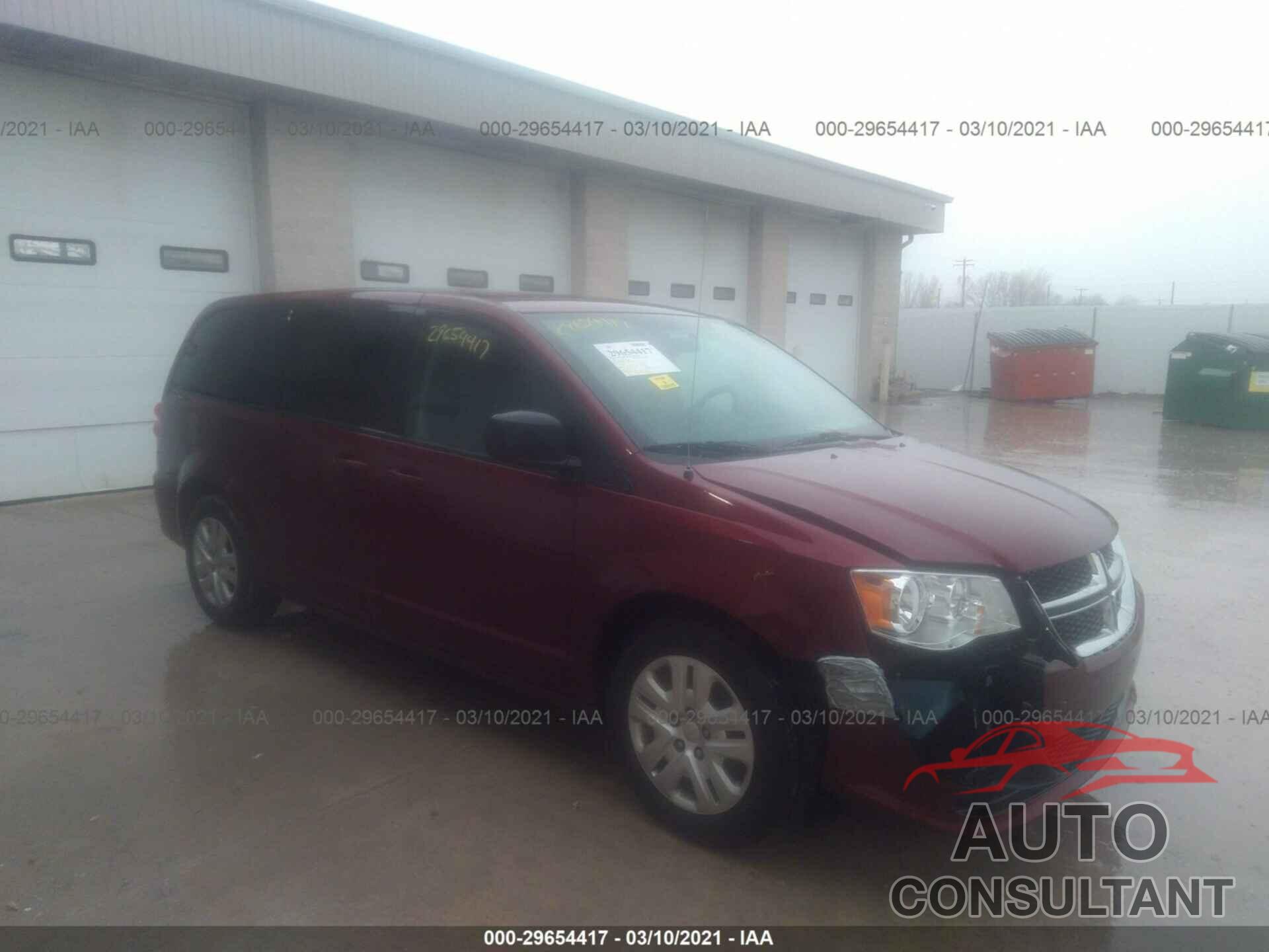 DODGE GRAND CARAVAN 2018 - 2C4RDGBG9JR219609